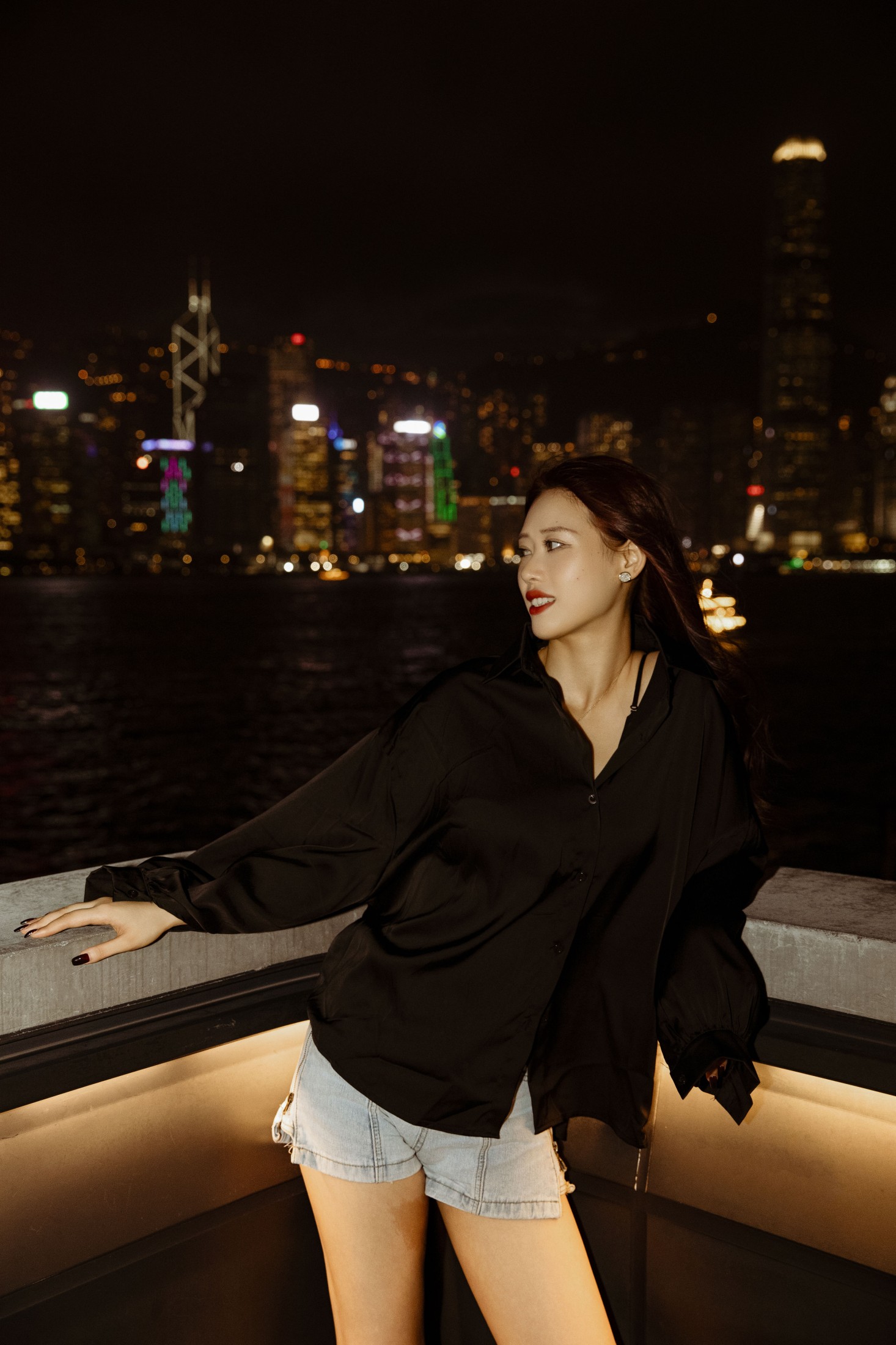 图片[3]-Chenaling_CL – 《香港的夜》[18P]-COS写真在线网