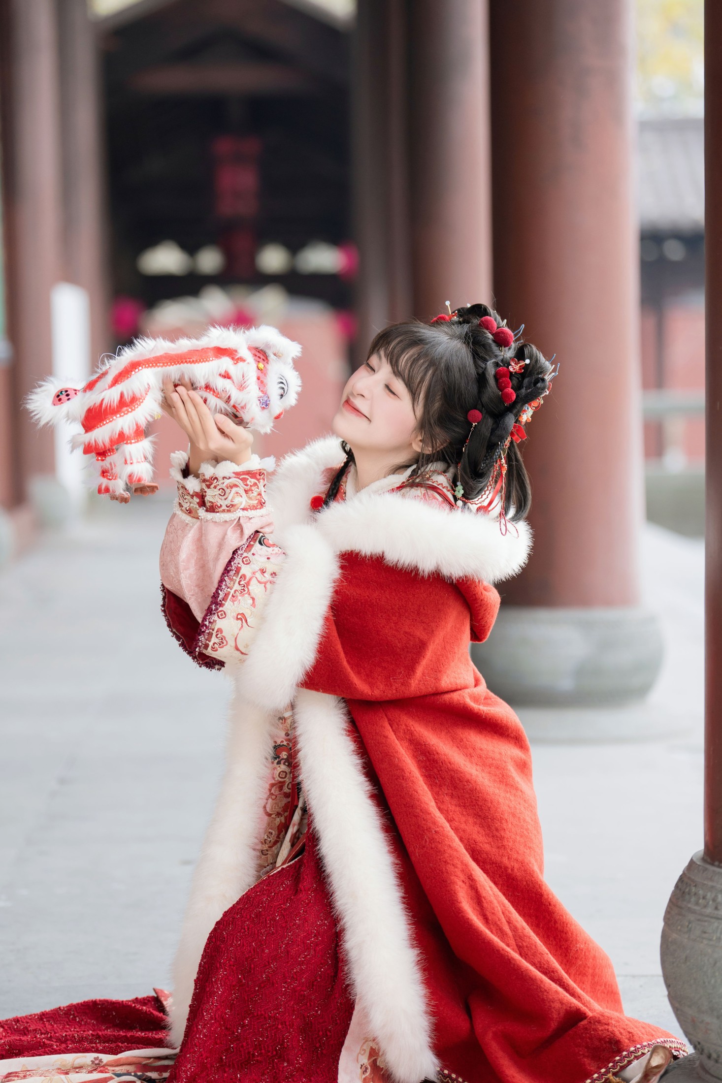 图片[6]-夏芋小年 – 《穿汉服过新年》[22P]-COS写真在线网