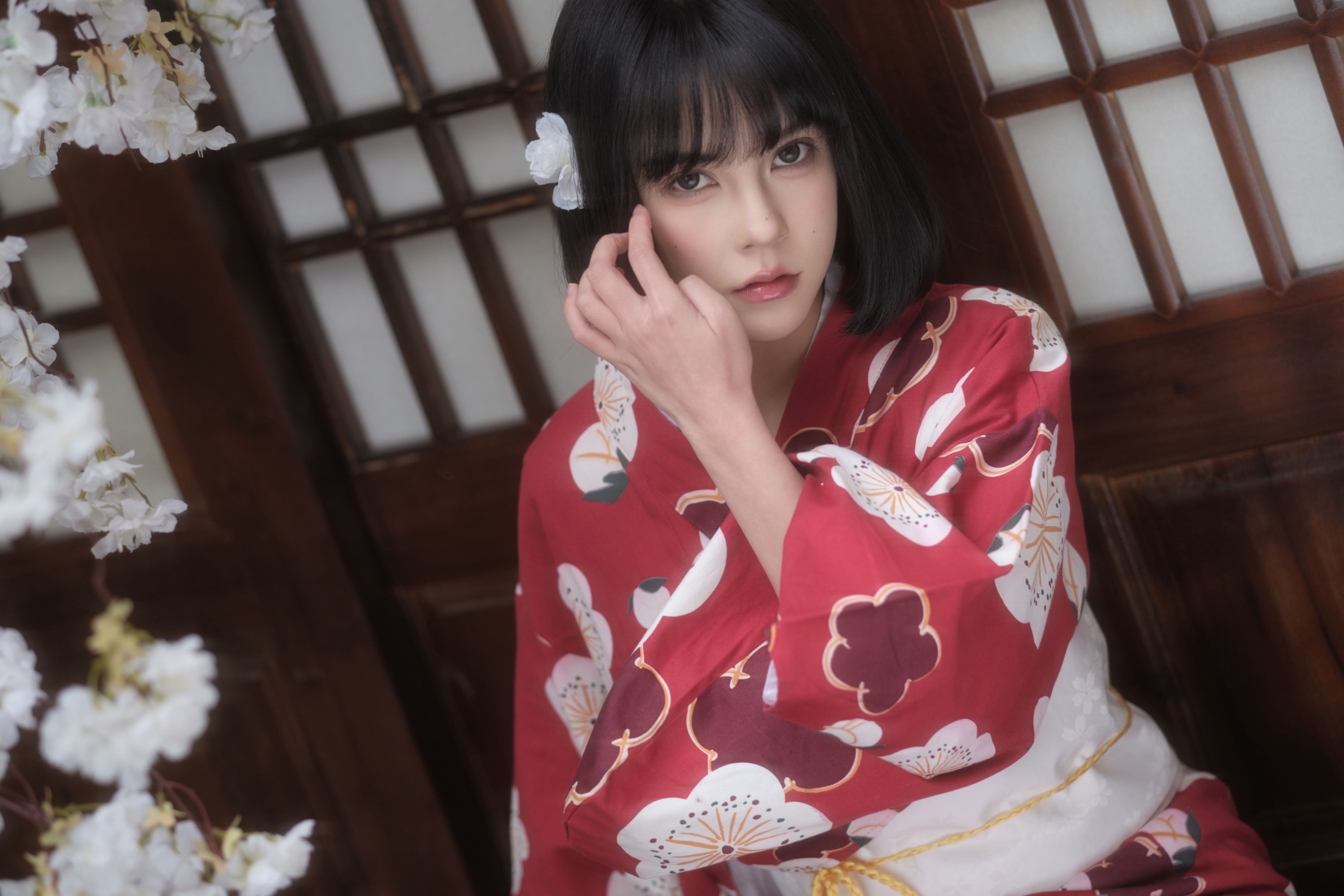 图片[6]-悲伤薯条555 – 《和服少女》[30P]-COS写真在线网