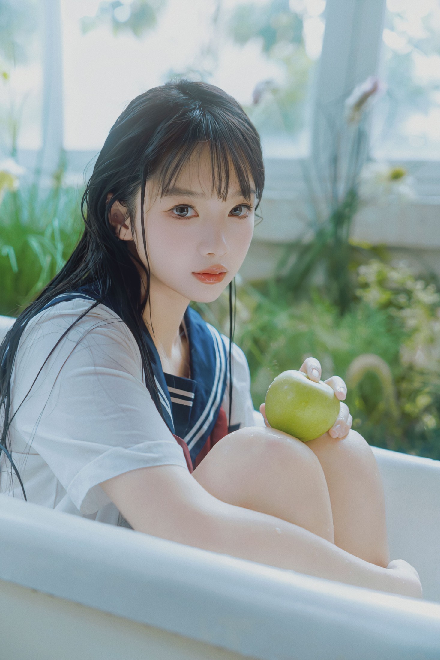 图片[6]-麦麦 – 《青苹果的洗礼》[27P]-COS写真在线网