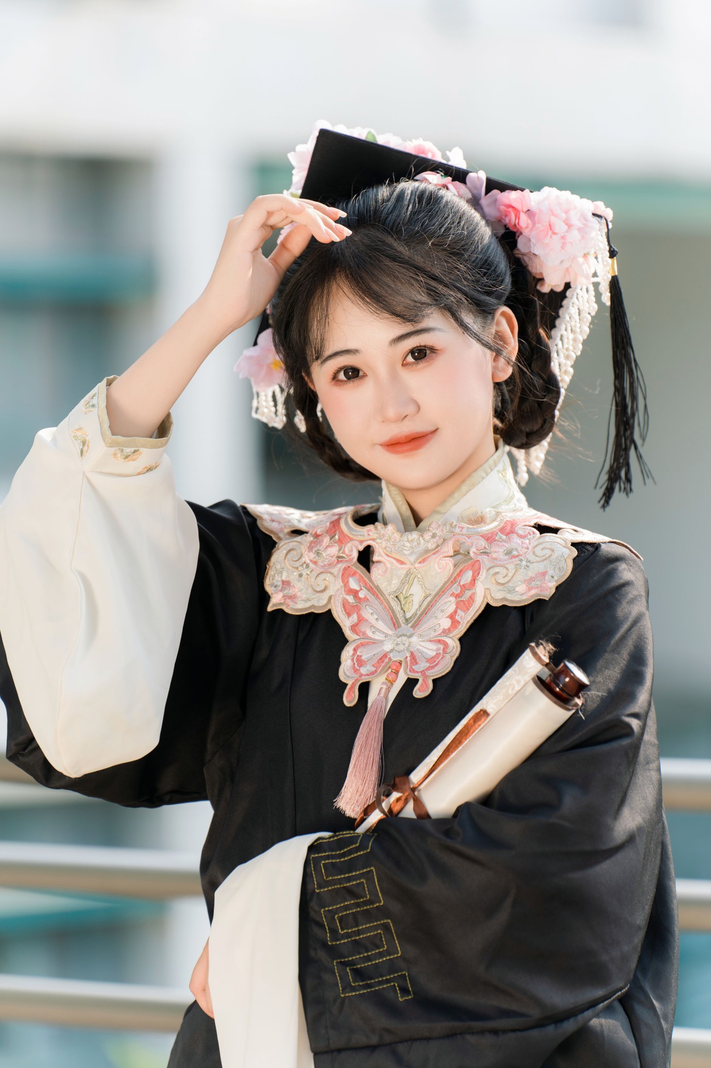 图片[6]-湫一只岁岁 – 《毕业簪花 一路生花》[30P]-COS写真在线网