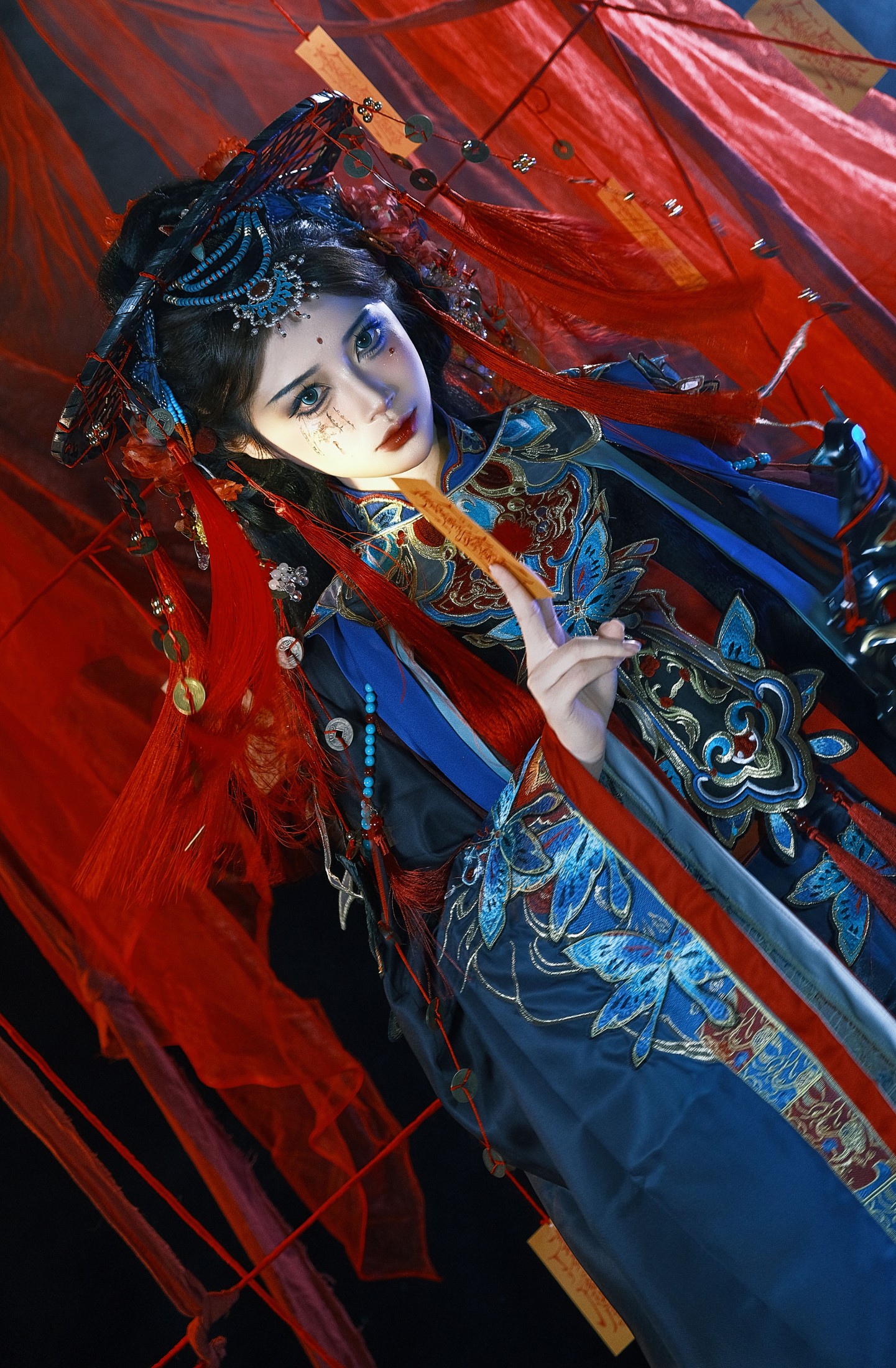 图片[6]-陈呀么陈开心 – 《傩戏》[22P]-COS写真在线网