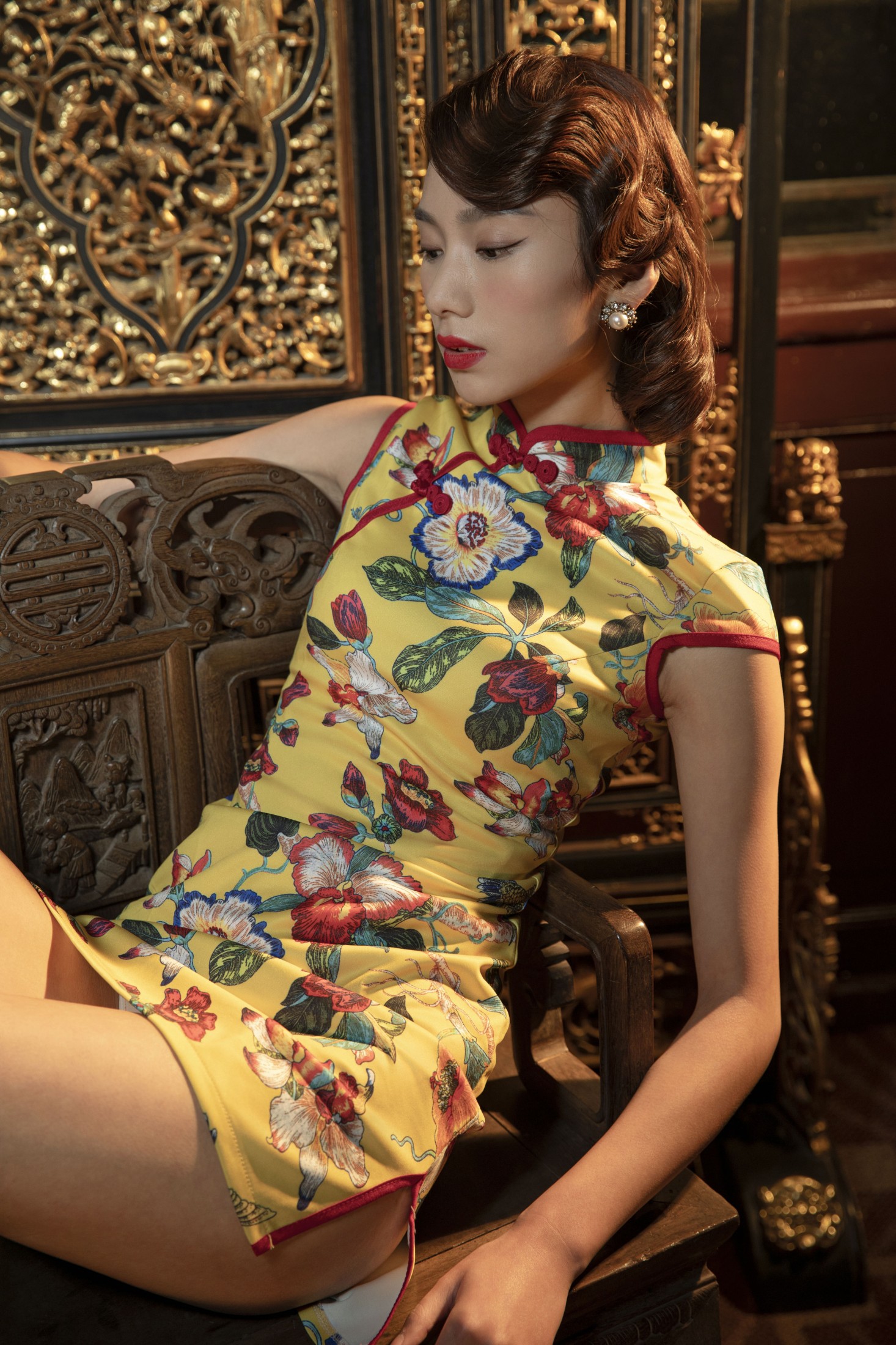 图片[6]-敏敏 – 《红馆》[34P]-COS写真在线网