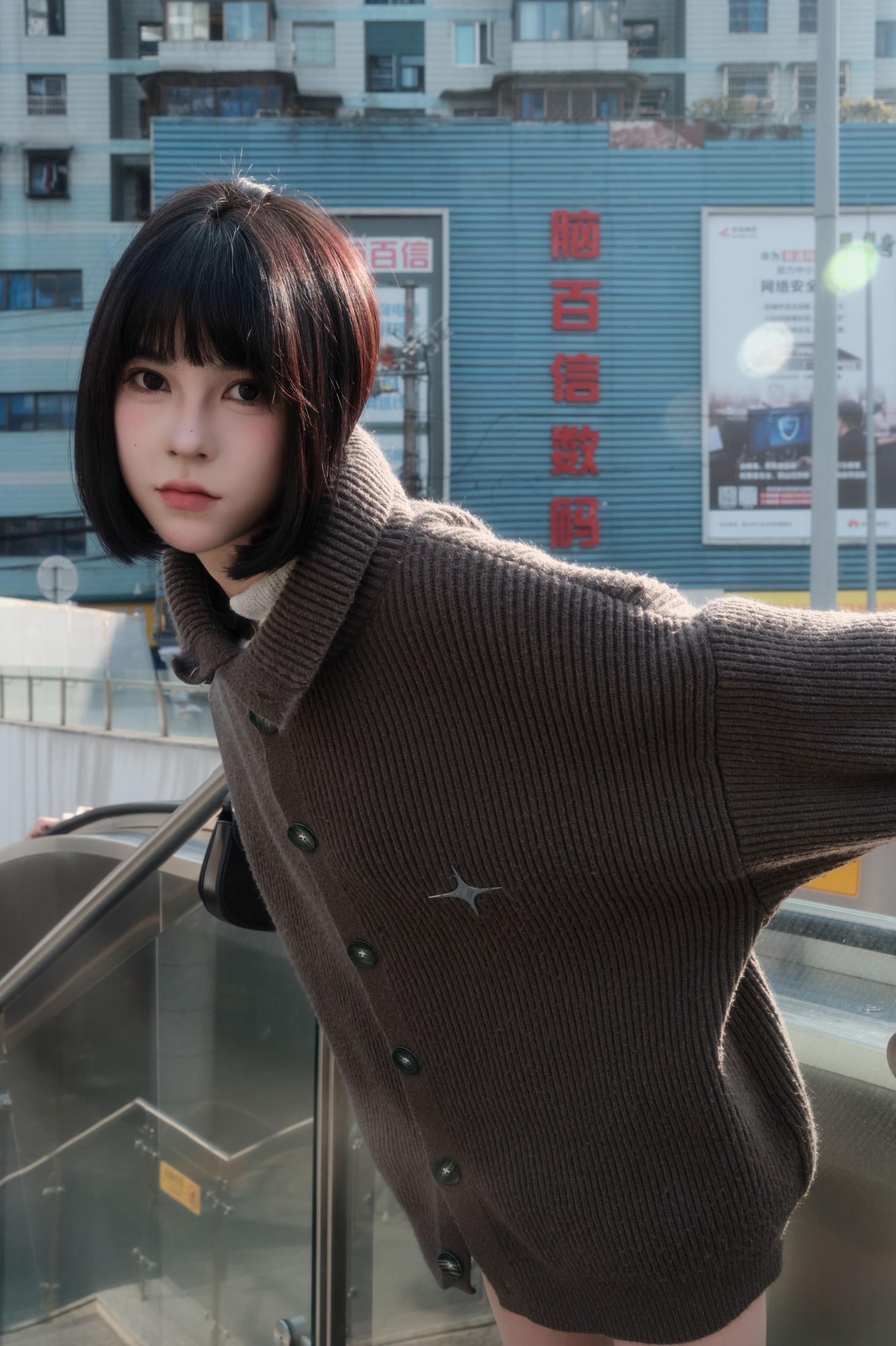 图片[6]-悲伤薯条555 – 《冬日街拍》[22P]-COS写真在线网