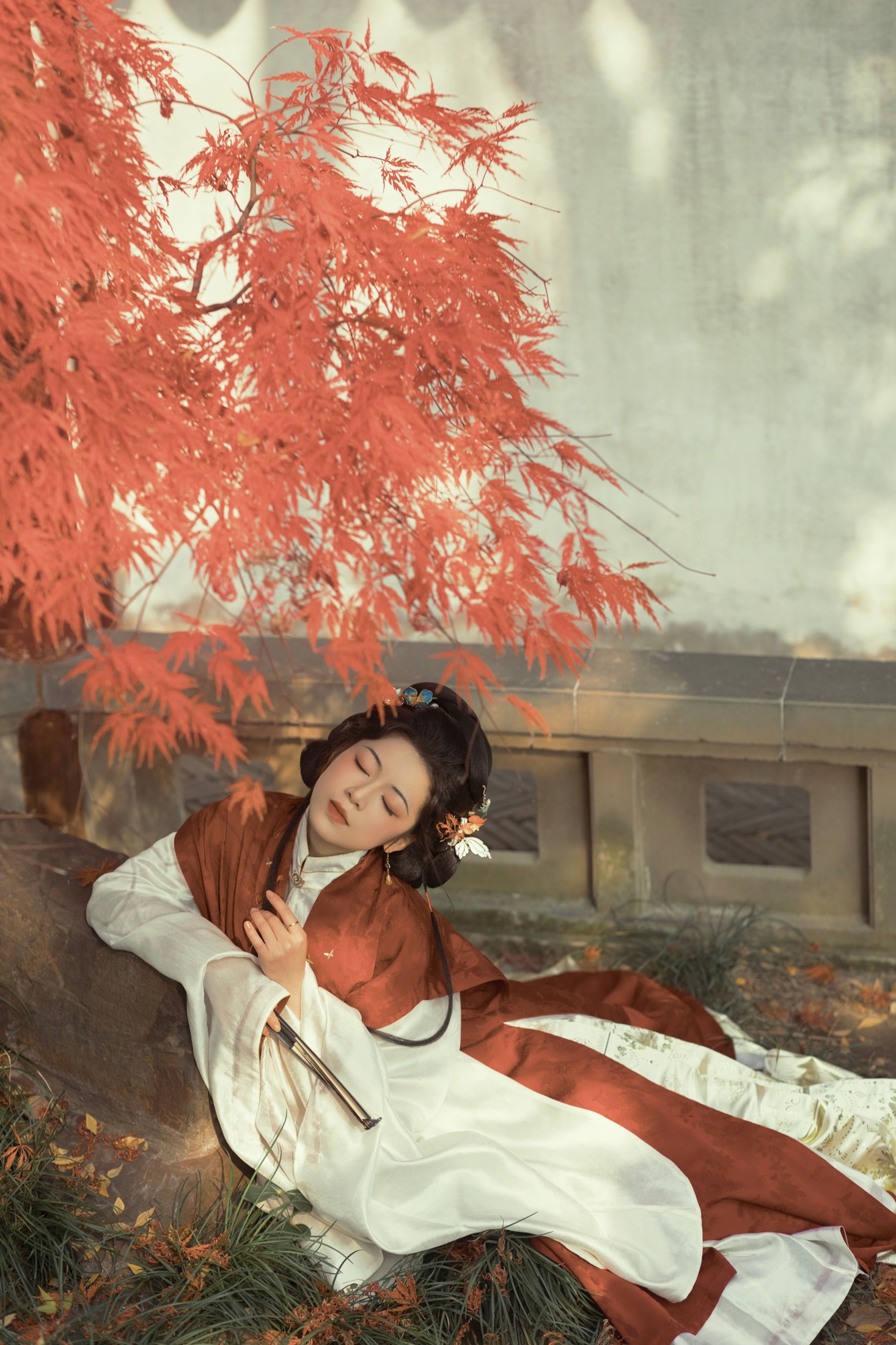 图片[6]-啊秋秋秋 – 《晚秋枫》[45P]-COS写真在线网