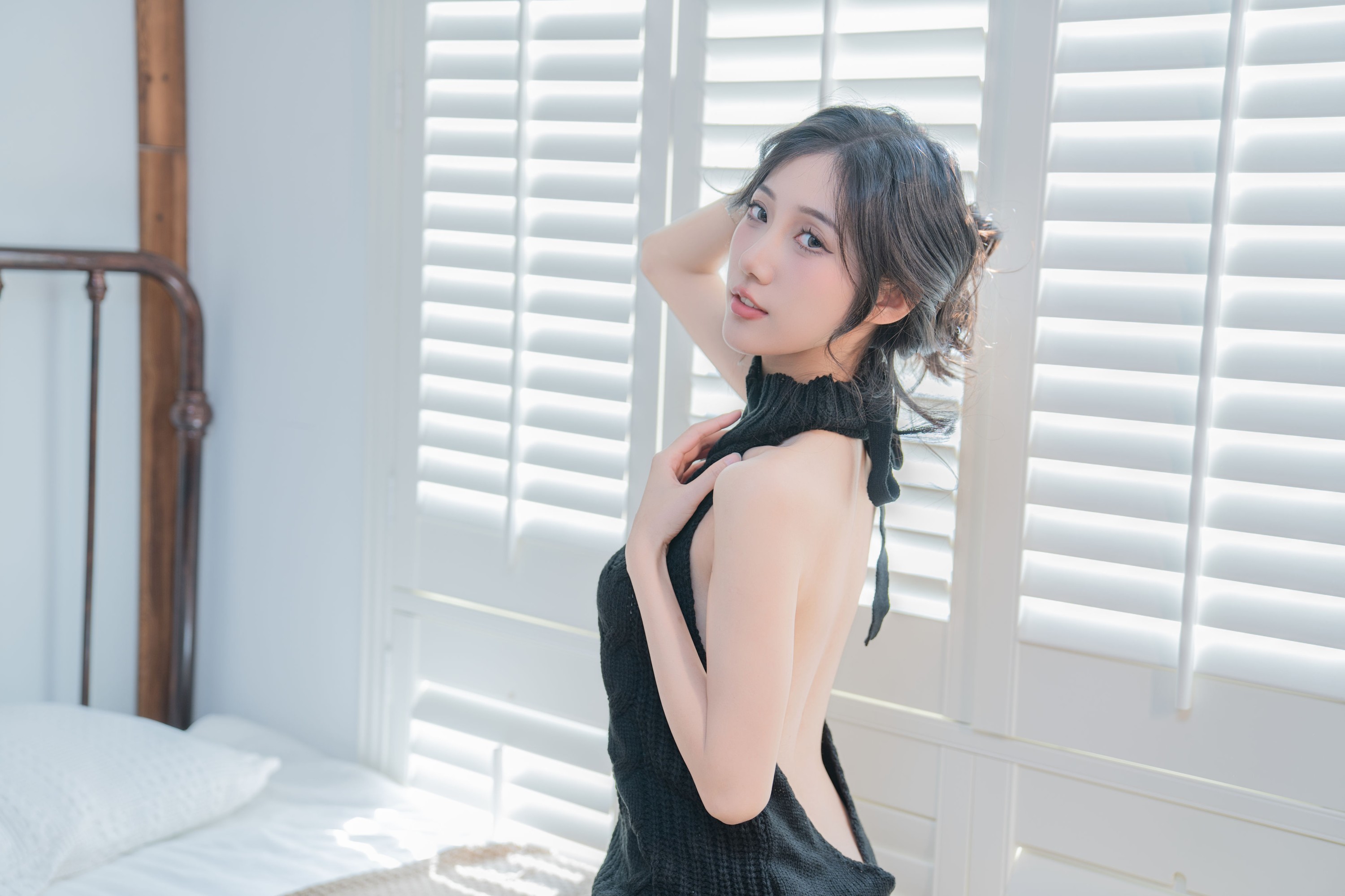 图片[6]-o1ne万 – 《黑色毛衣》[22P]-COS写真在线网