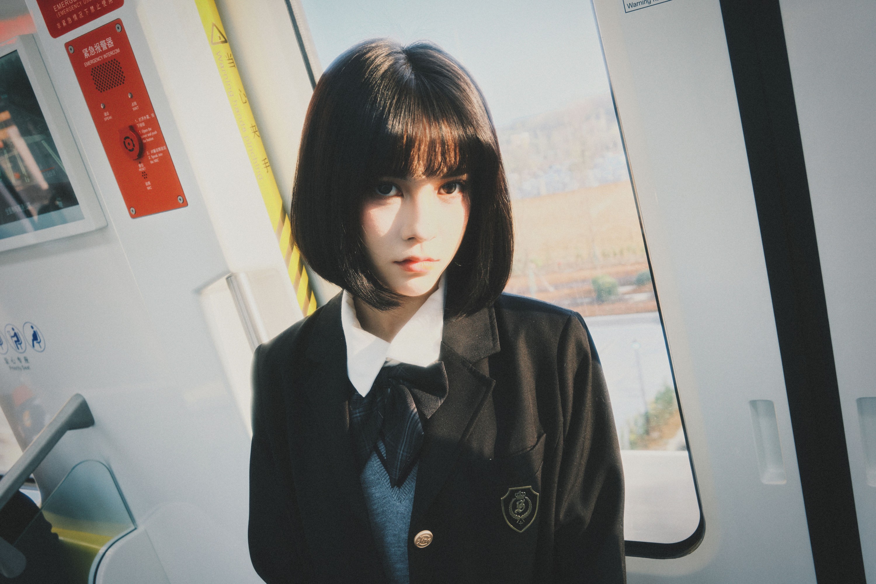 图片[6]-悲伤薯条555 – 《地铁少女》[31P]-COS写真在线网