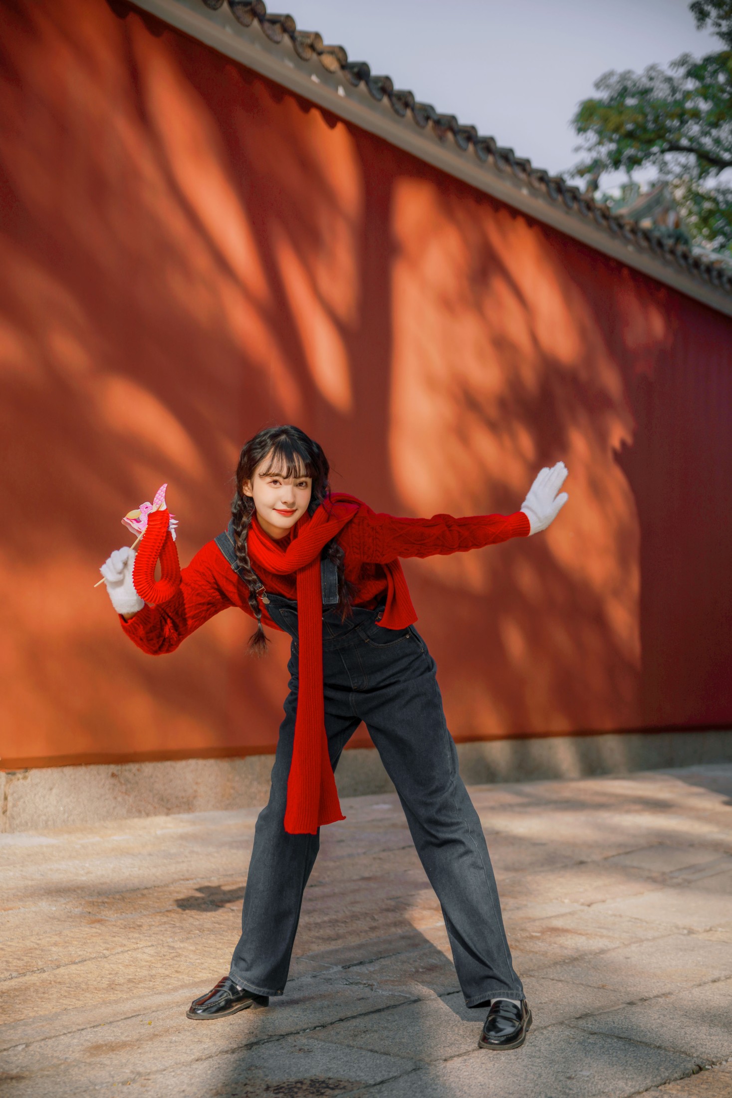 图片[6]-黛汐 – 《岁华新启，墨韵红墙间的少女绮梦》[50P]-COS写真在线网