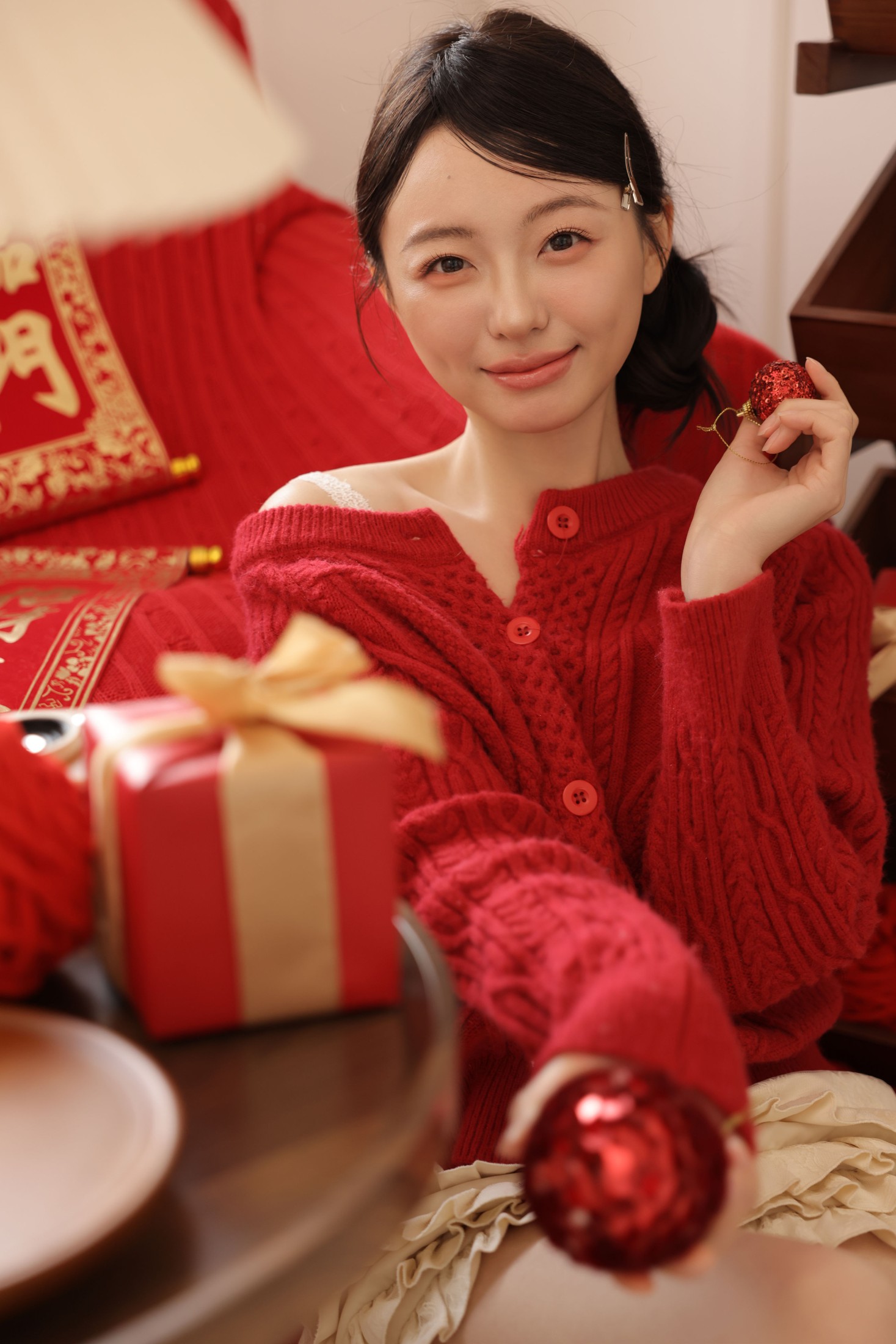 图片[6]-小羊爱干饭 – 《新年快乐》[23P]-COS写真在线网