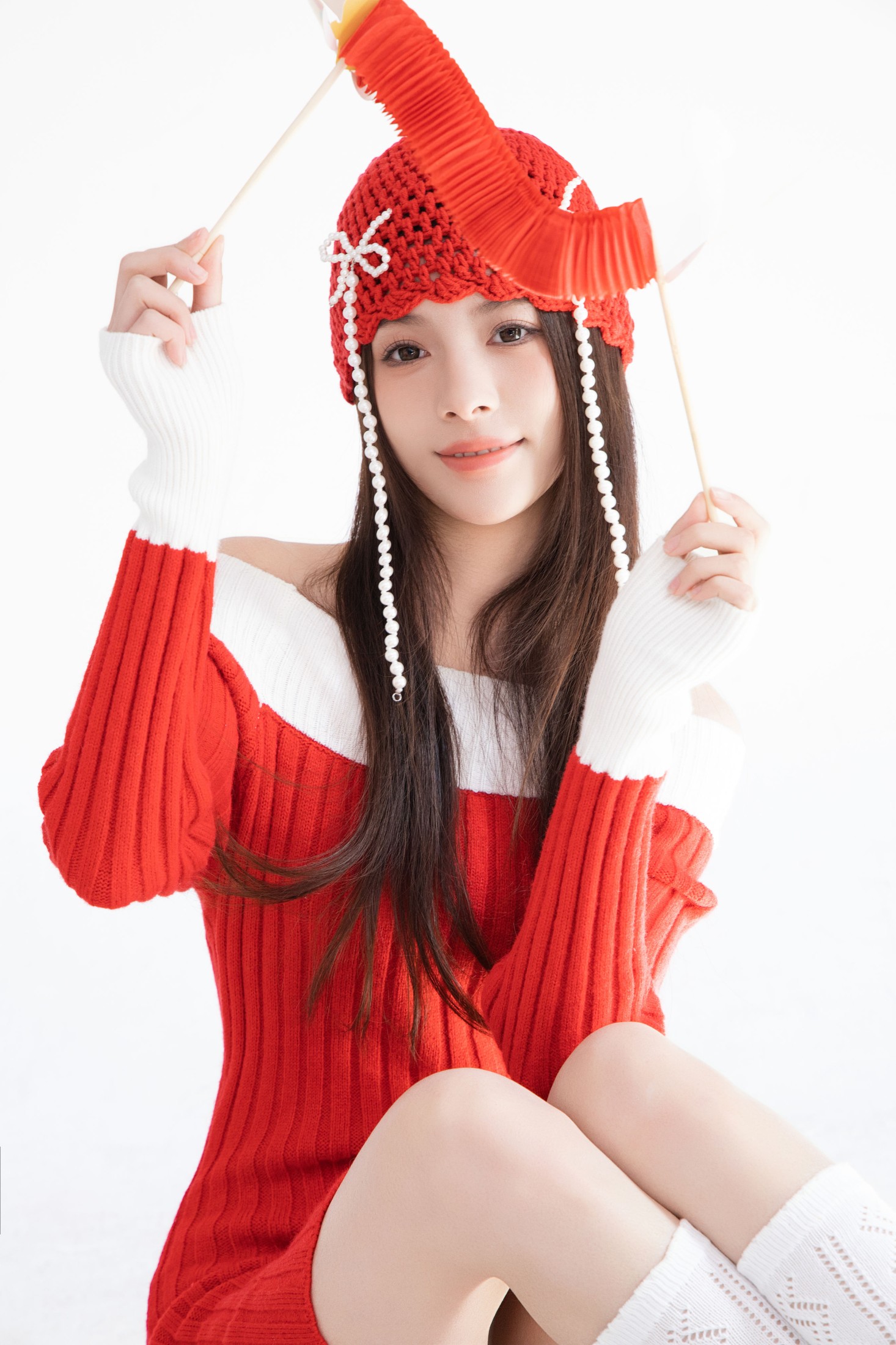 图片[6]-白了还想白 – 《春节限定》[22P]-COS写真在线网