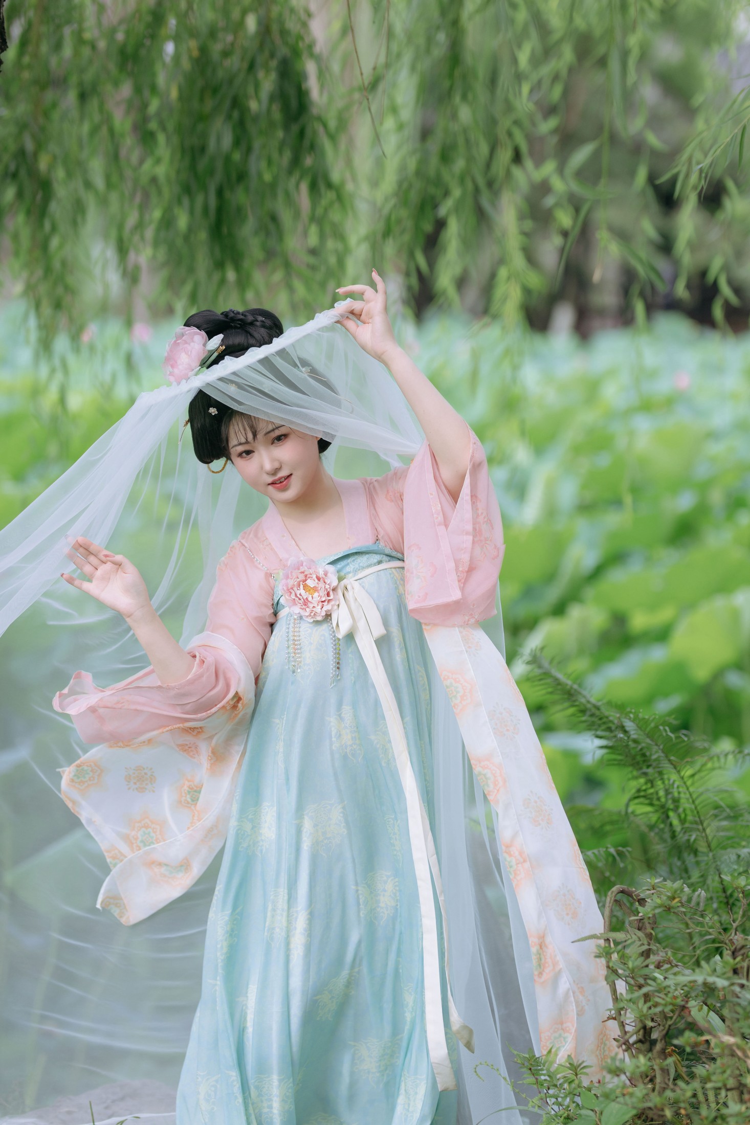 图片[6]-子小浔 – 《荷韵唐风》[28P]-COS写真在线网