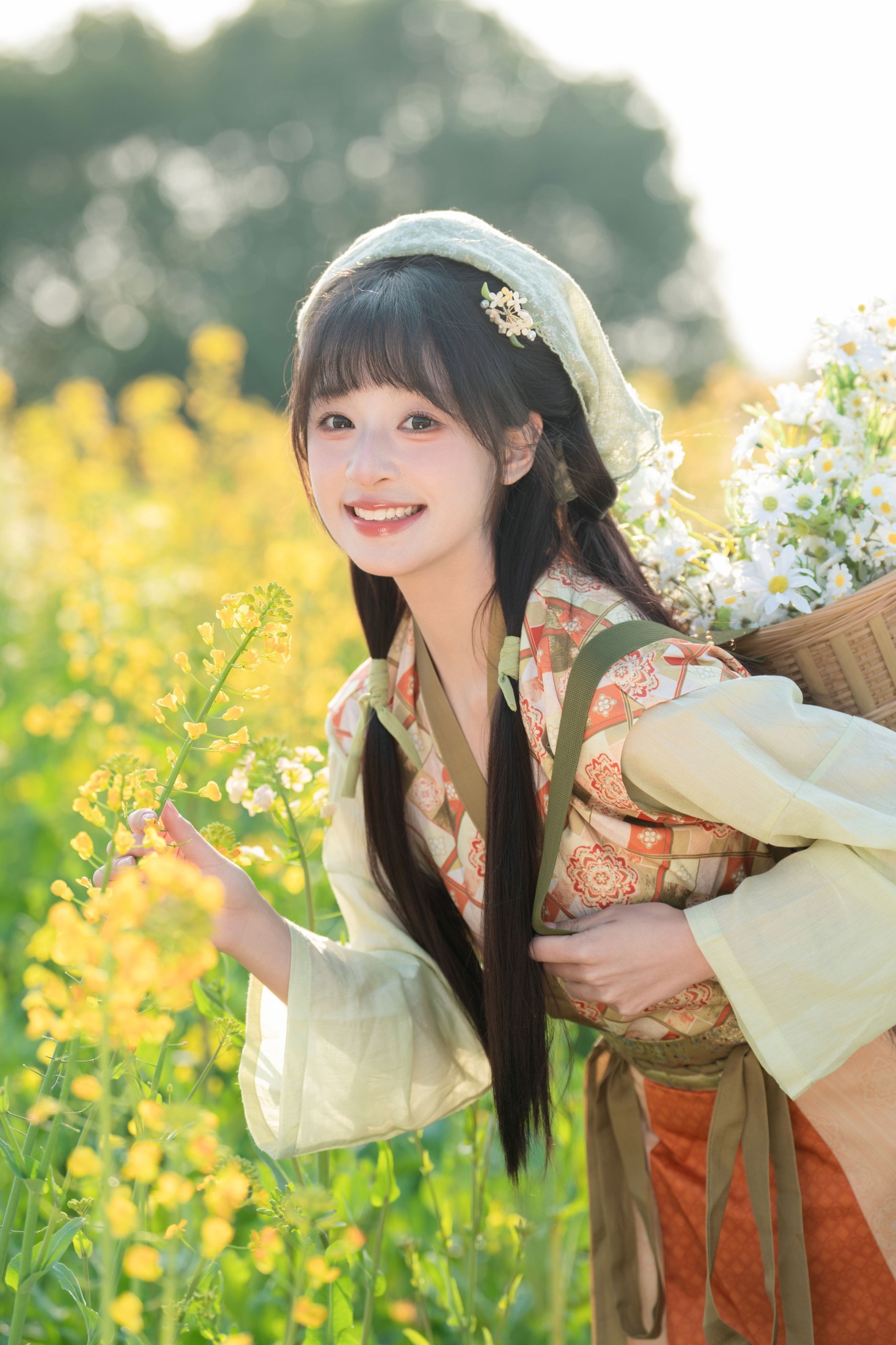 图片[3]-夏芋小年 – 《油菜花》[39P]-COS写真在线网