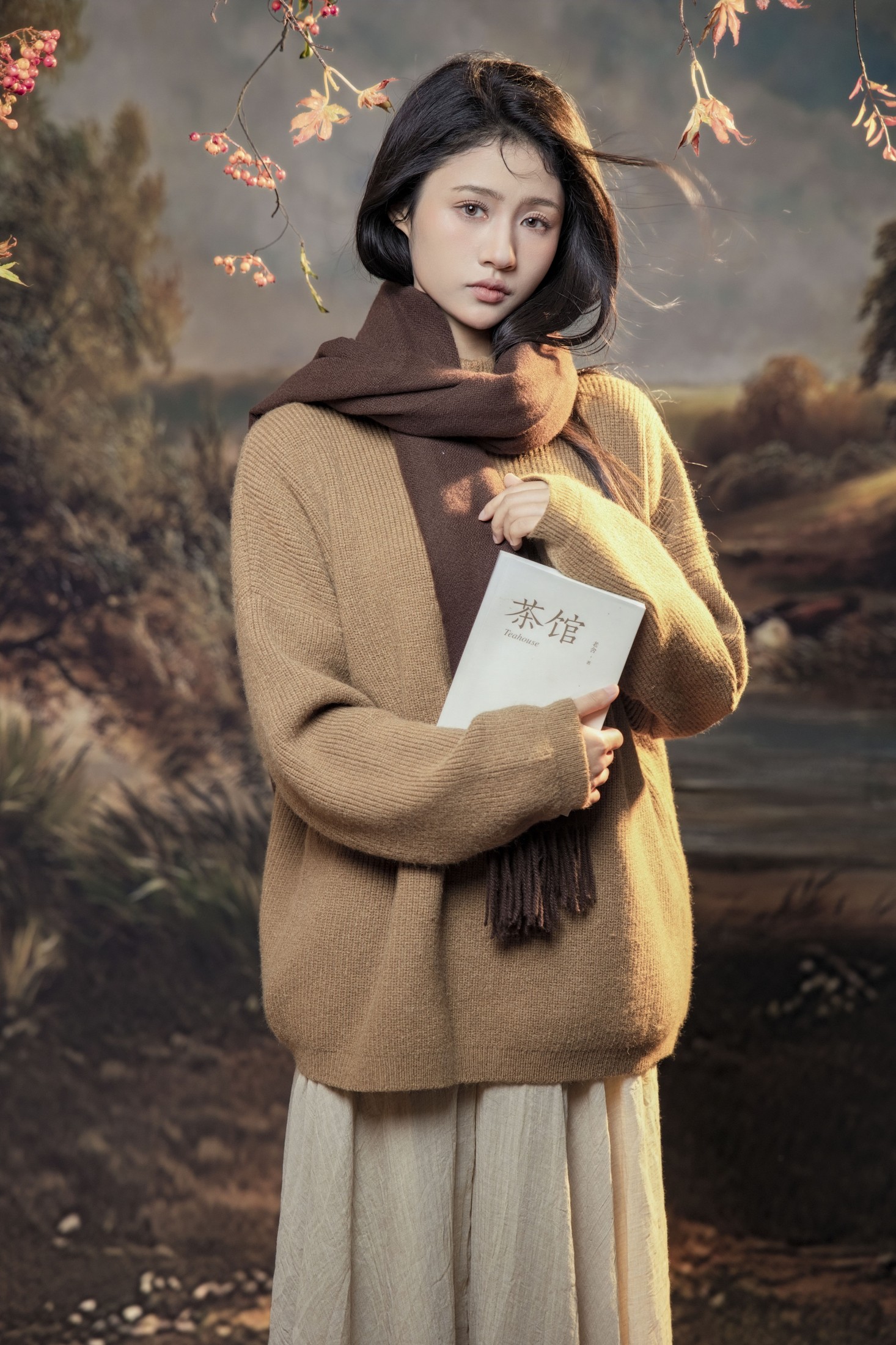 图片[6]-欣欣 – 《深秋的文艺少女》[13P]-COS写真在线网