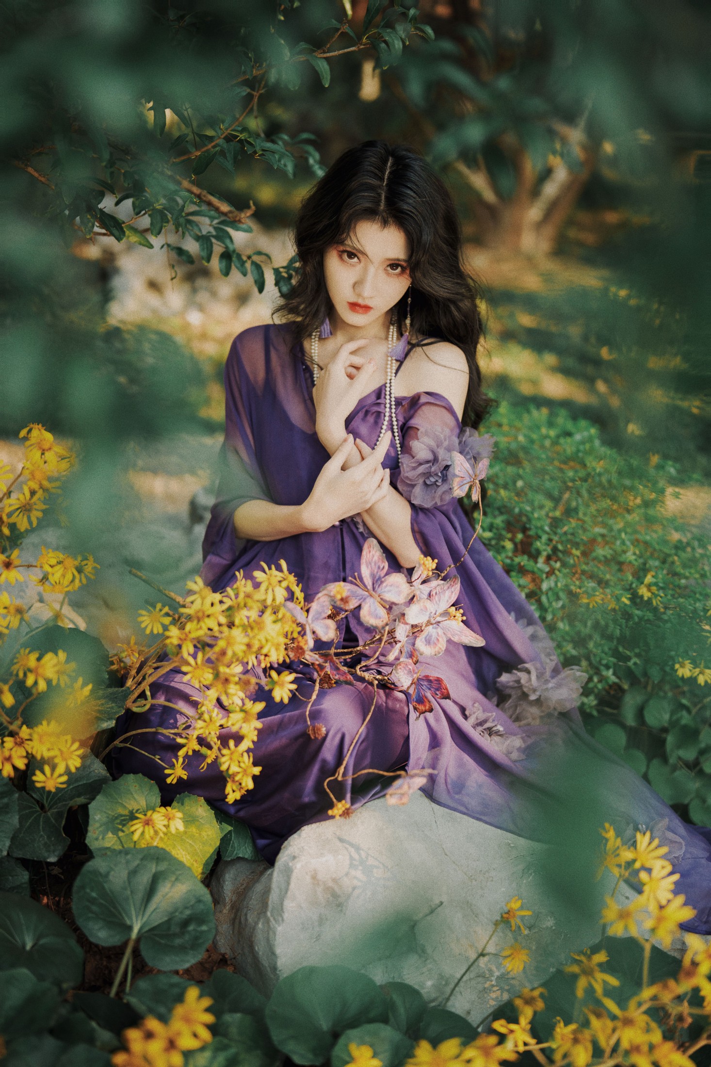 图片[6]-当初叫人家小田田 – 《紫》[18P]-COS写真在线网