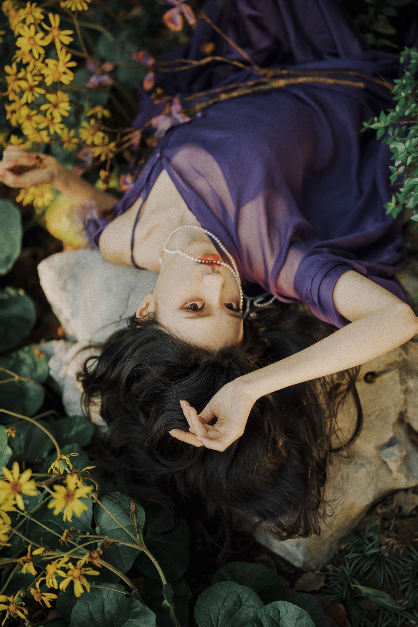 图片[5]-当初叫人家小田田 – 《紫》[18P]-COS写真在线网