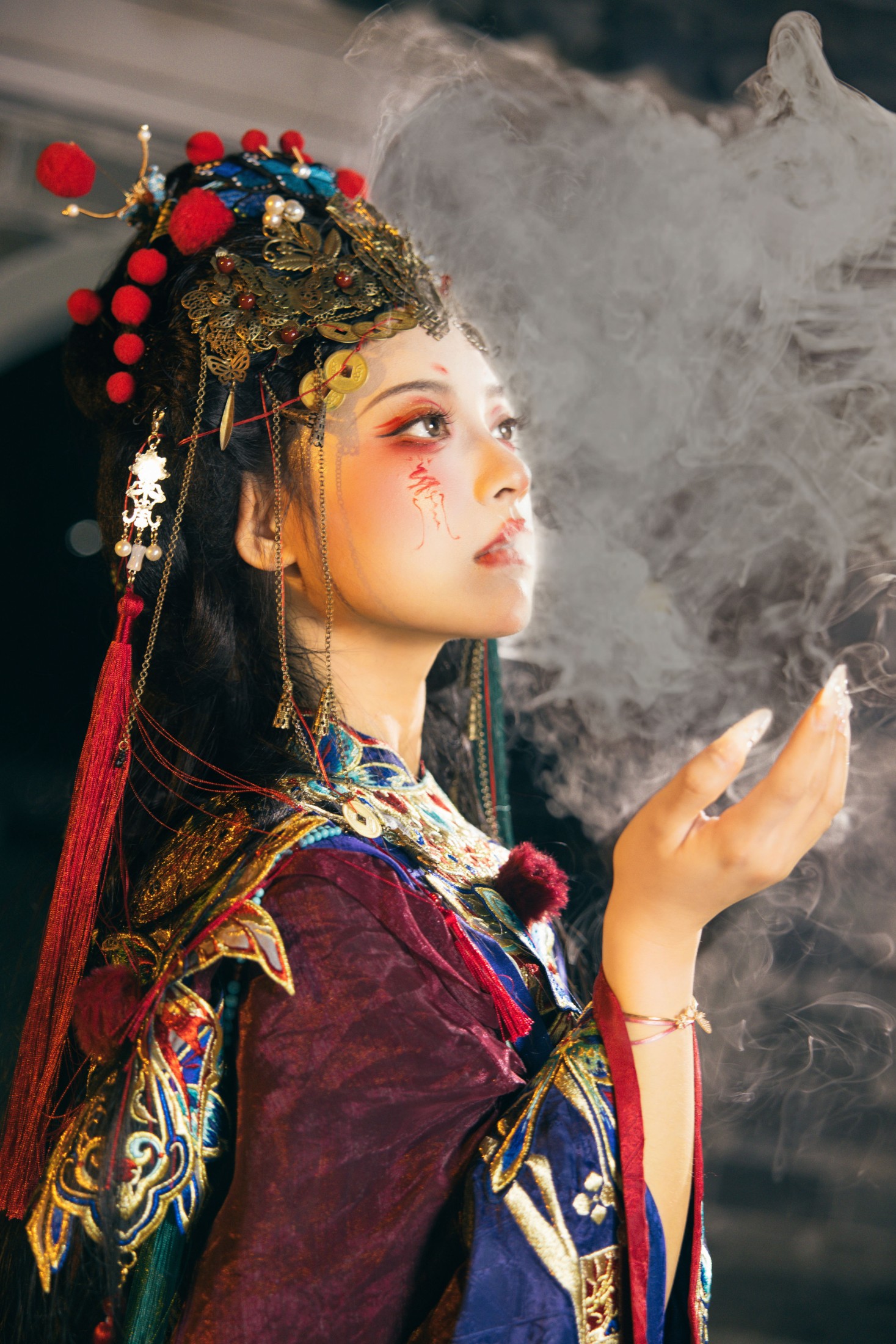 图片[6]-衔鹿 – 《傩舞》[37P]-COS写真在线网