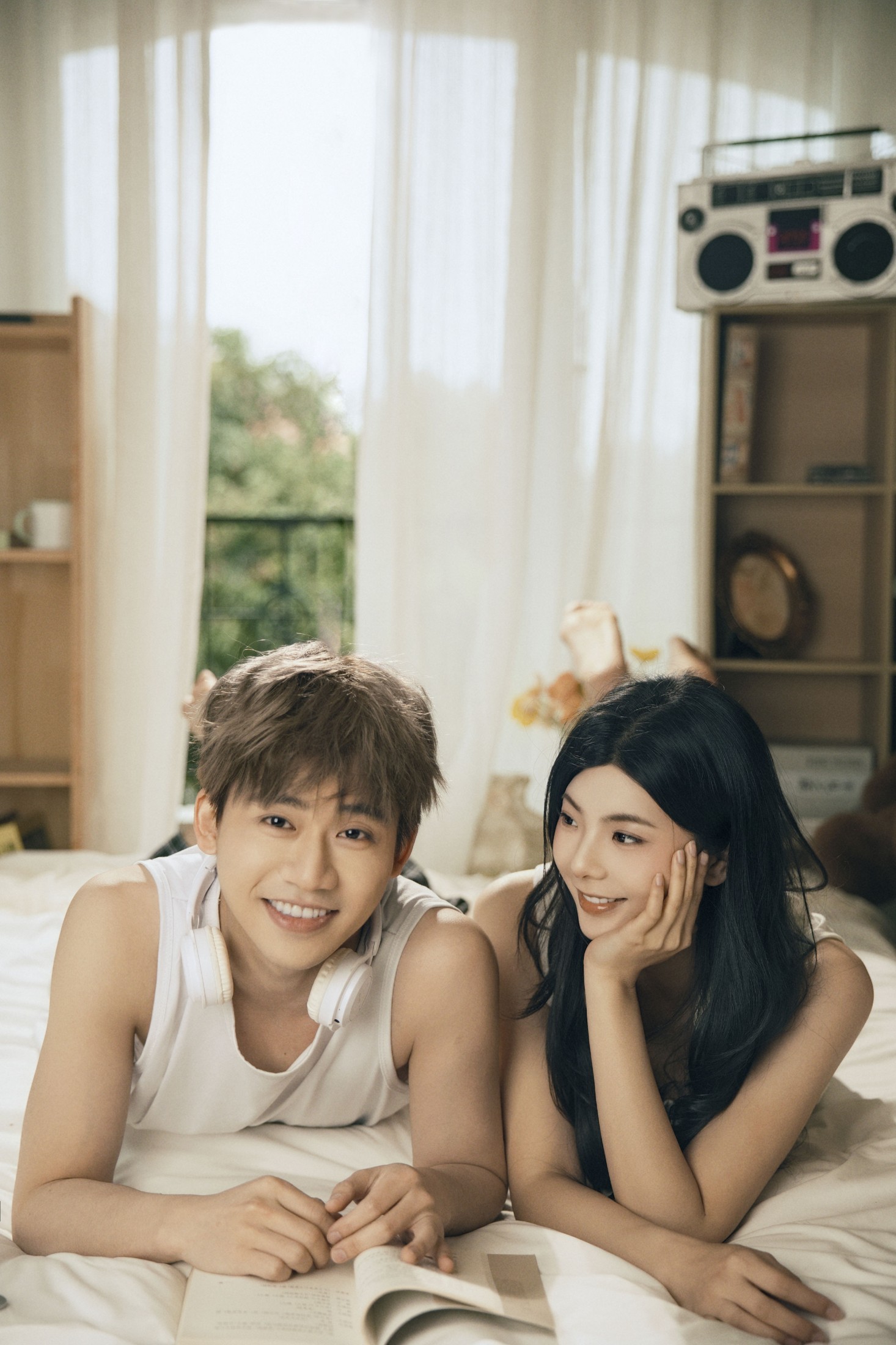 图片[6]-晴天+卡卡 – 《居家情侣胶片》[13P]-COS写真在线网