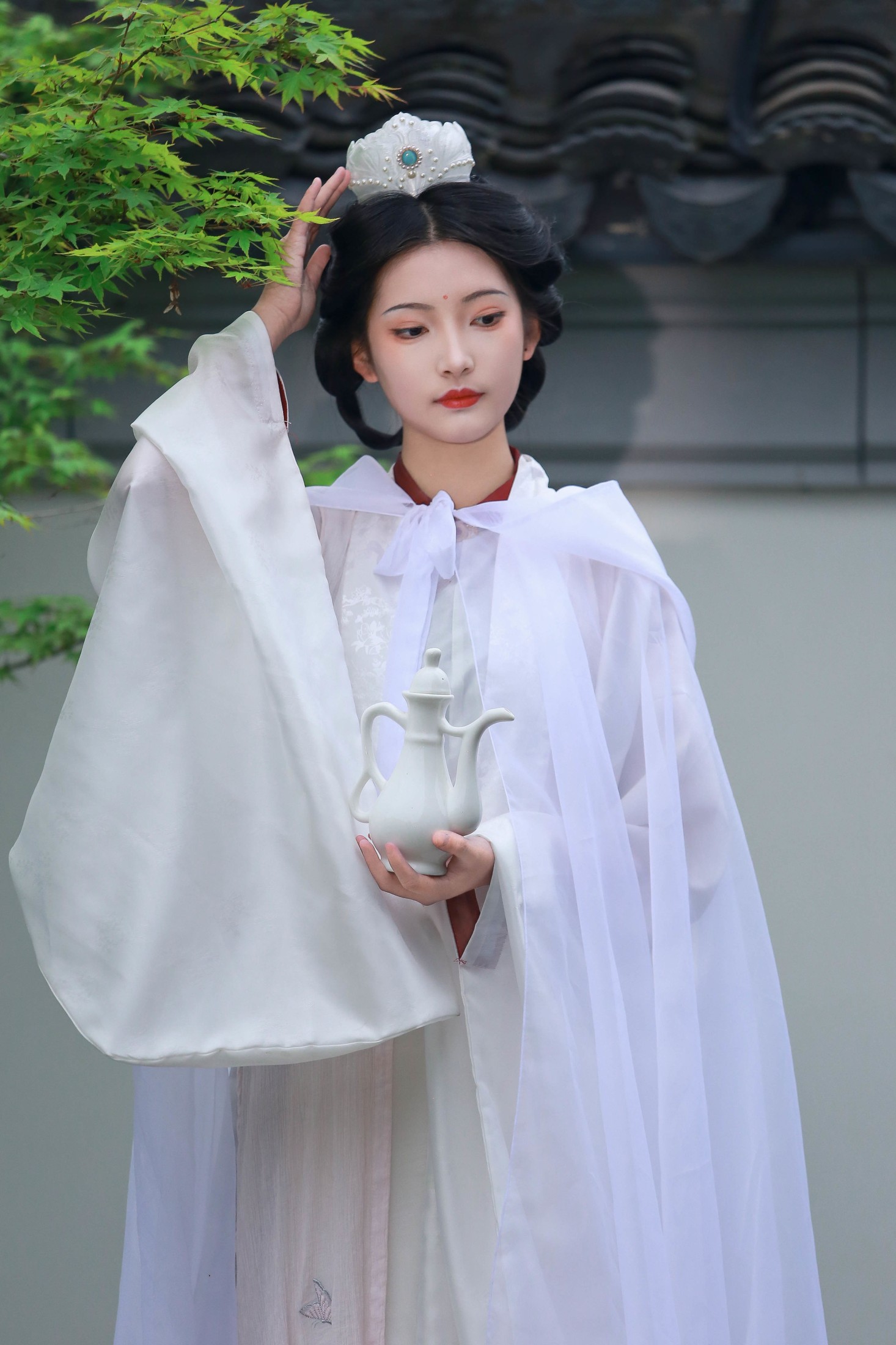 图片[6]-南瓜粥 – 《木绣球下的神女》[15P]-COS写真在线网