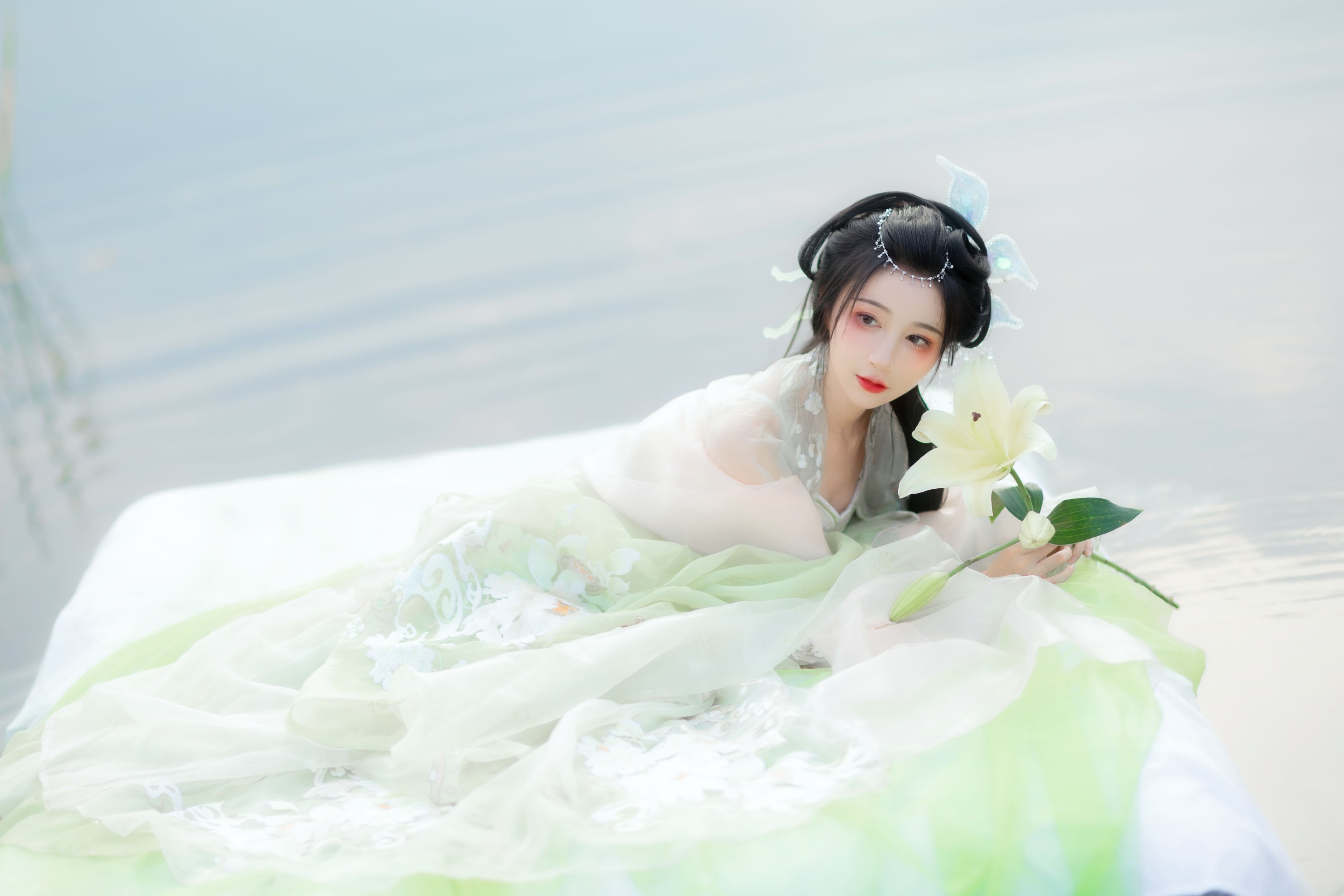 图片[6]-绮罗生的小苏苏 – 《绿梅》[29P]-COS写真在线网