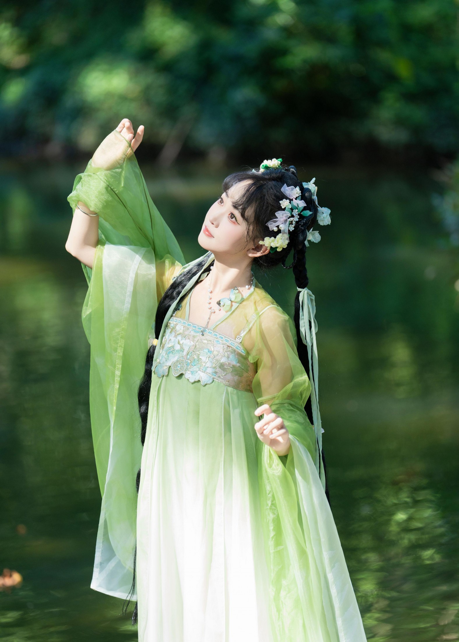 图片[2]-湫一只岁岁 – 《绿》[52P]-COS写真在线网