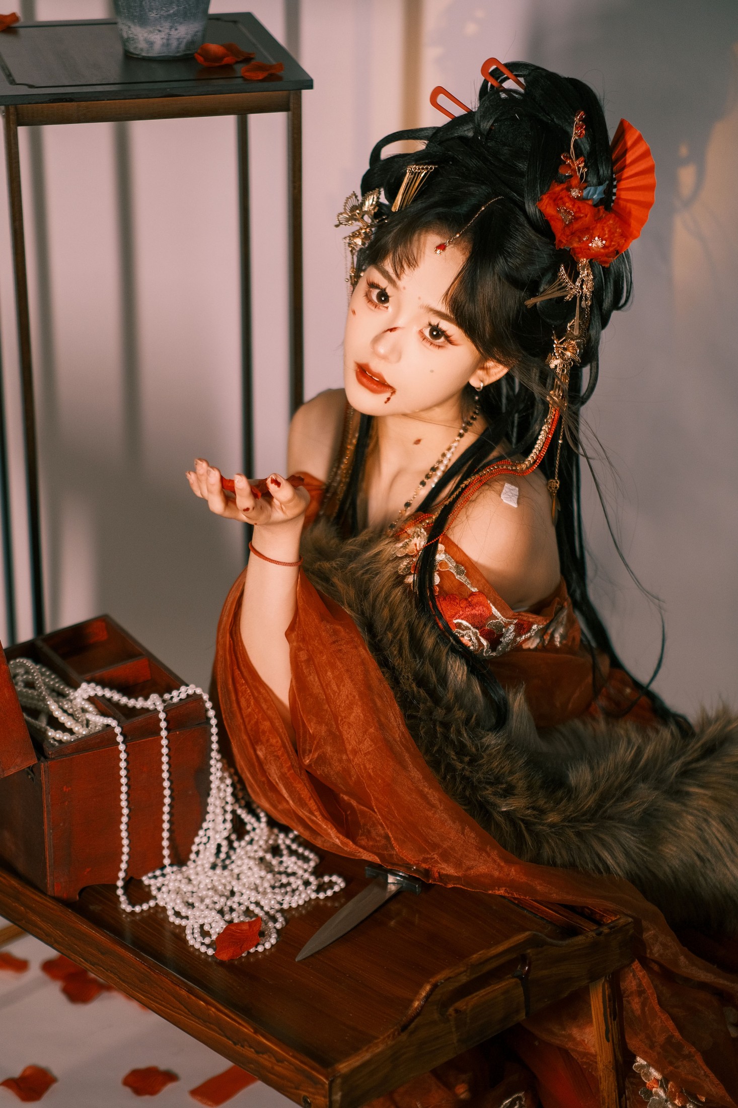 图片[4]-祖国的花骨朵 – 《一舞见杀伐》[13P]-COS写真在线网