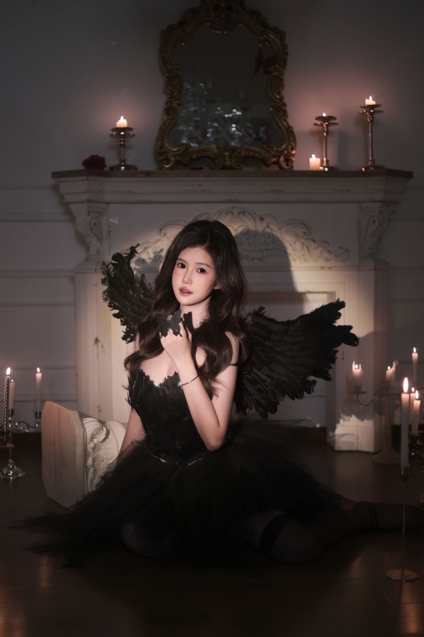 兑兑 – 《堕落天使》[17P]-COS写真在线网