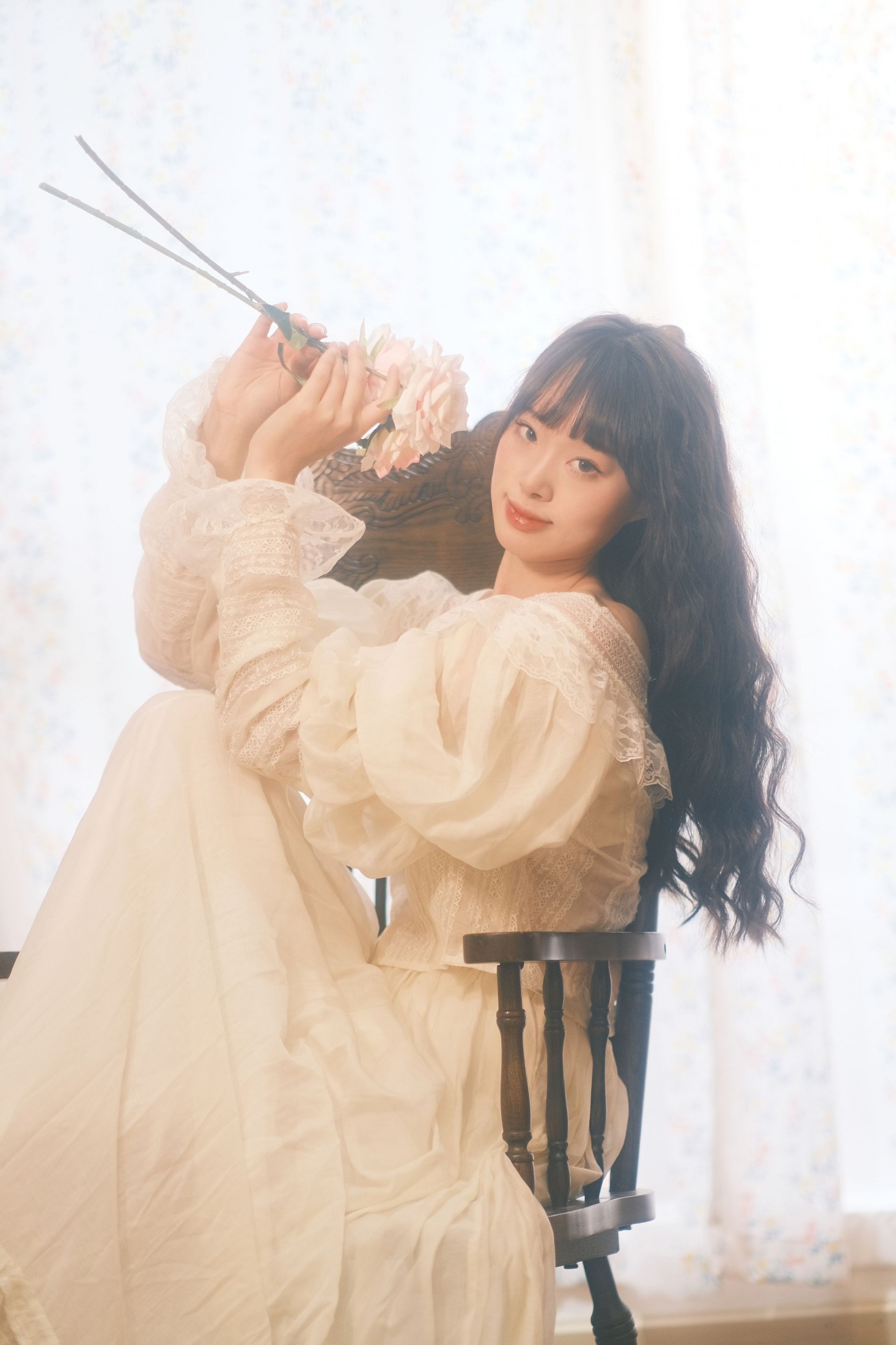 图片[3]-椰汁 – 《温柔法式花房少女》[21P]-COS写真在线网