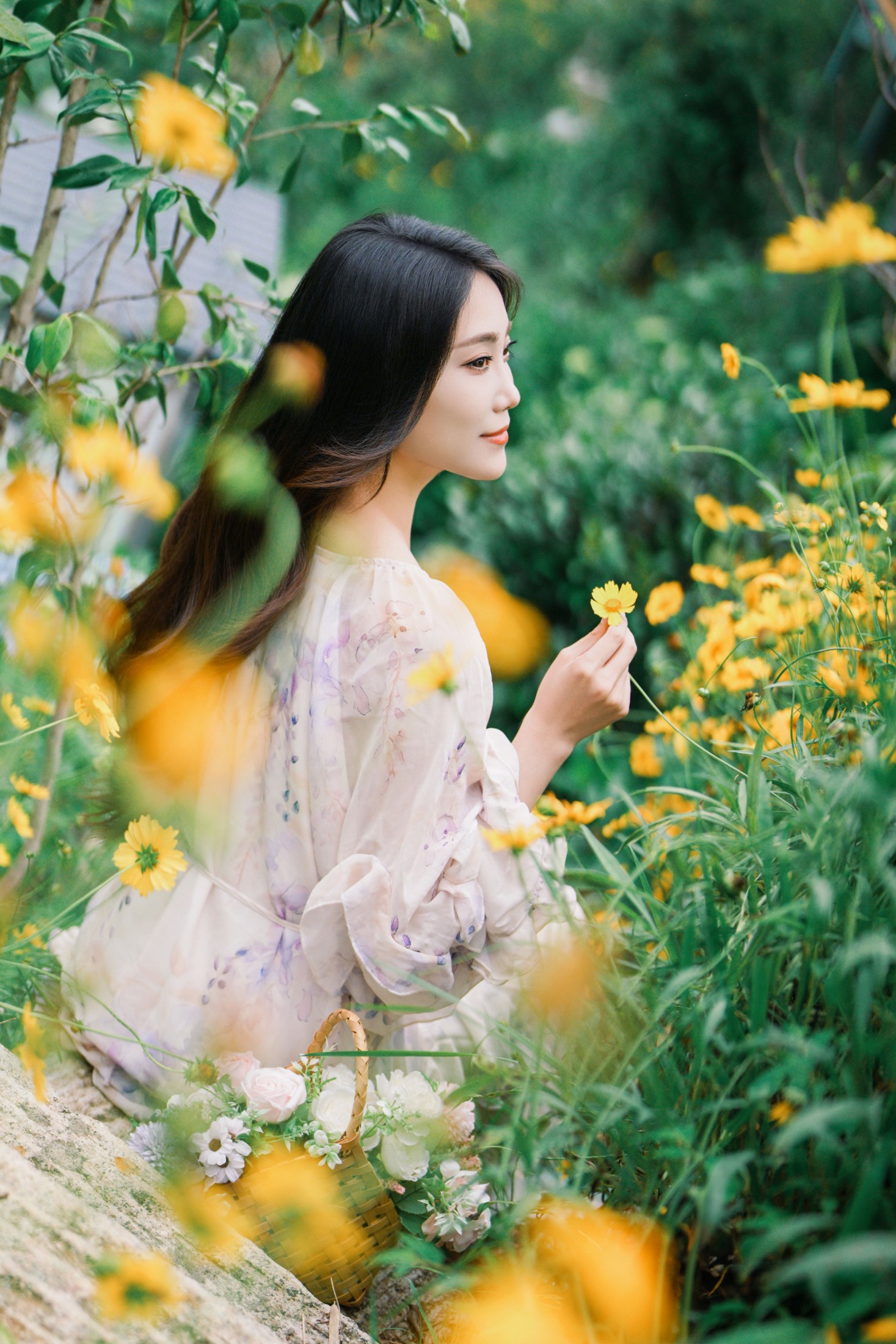 图片[3]-小雅 – 《唯美风-“花开无尽夏，浪漫永不休”》[16P]-COS写真在线网