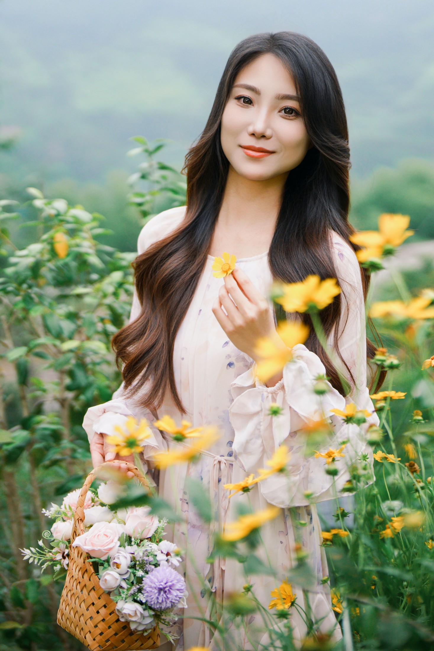 图片[4]-小雅 – 《唯美风-“花开无尽夏，浪漫永不休”》[16P]-COS写真在线网