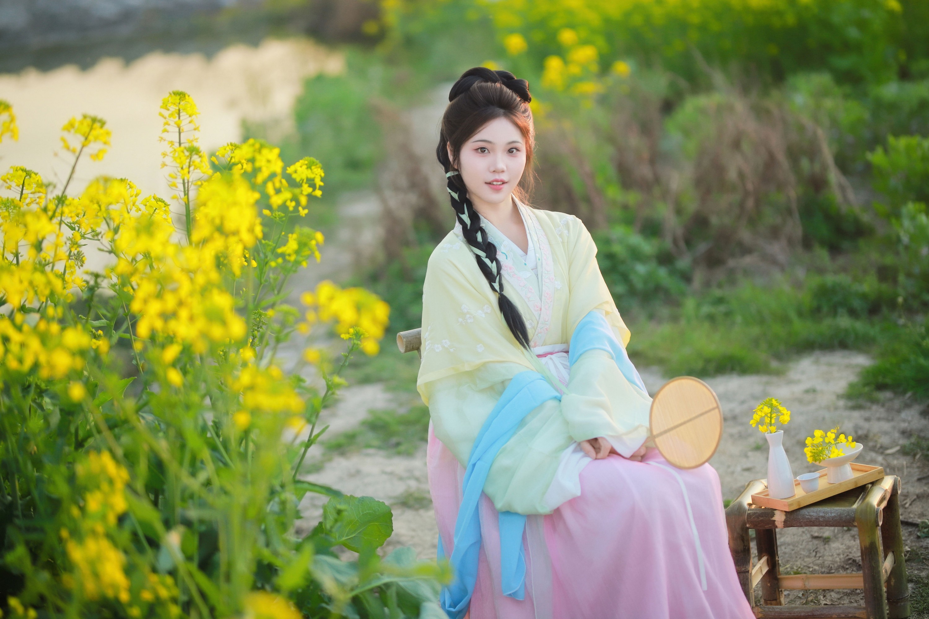 图片[3]-今天要去化妆玲 – 《油菜花与少女》[13P]-COS写真在线网
