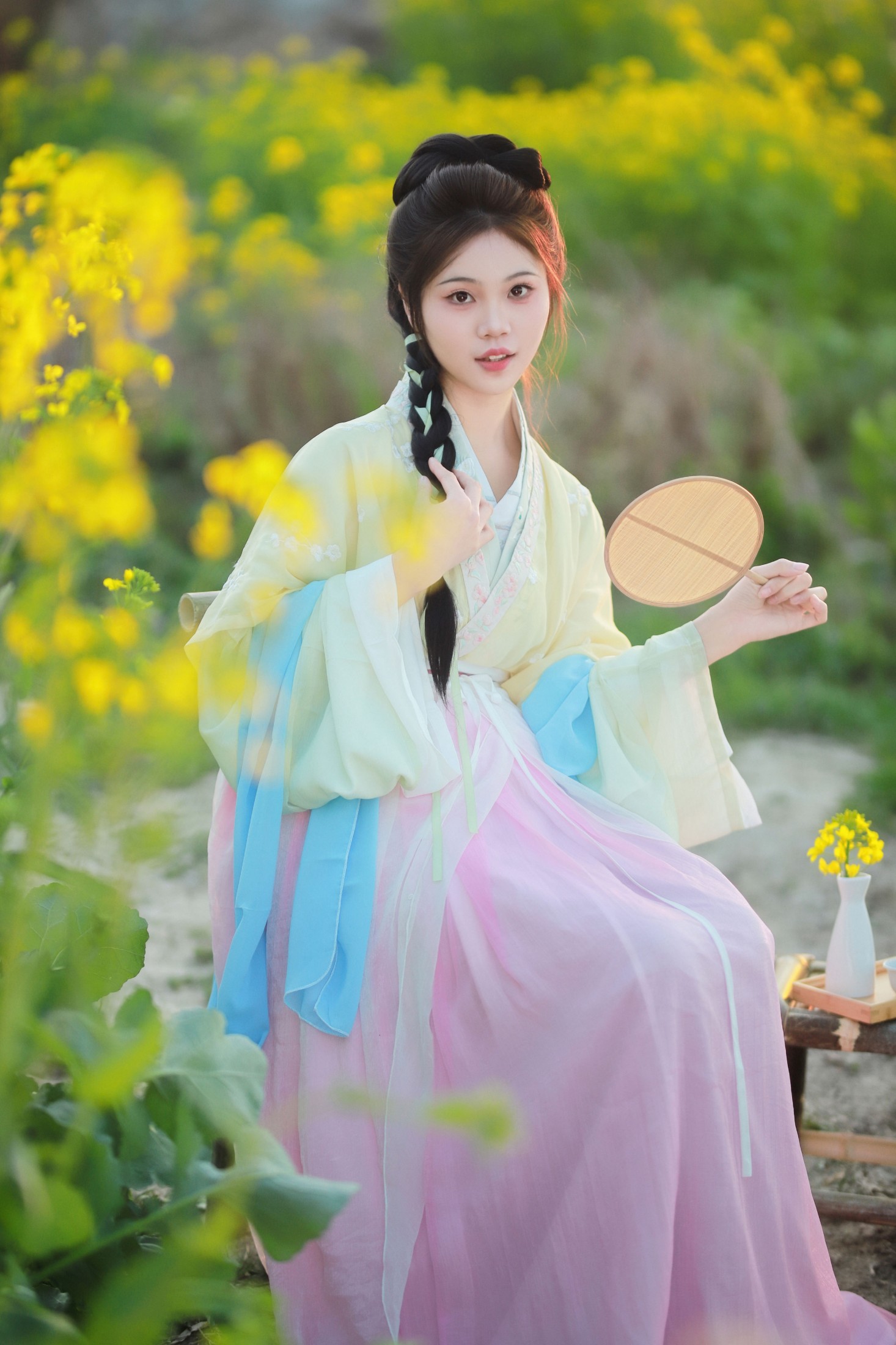 图片[4]-今天要去化妆玲 – 《油菜花与少女》[13P]-COS写真在线网