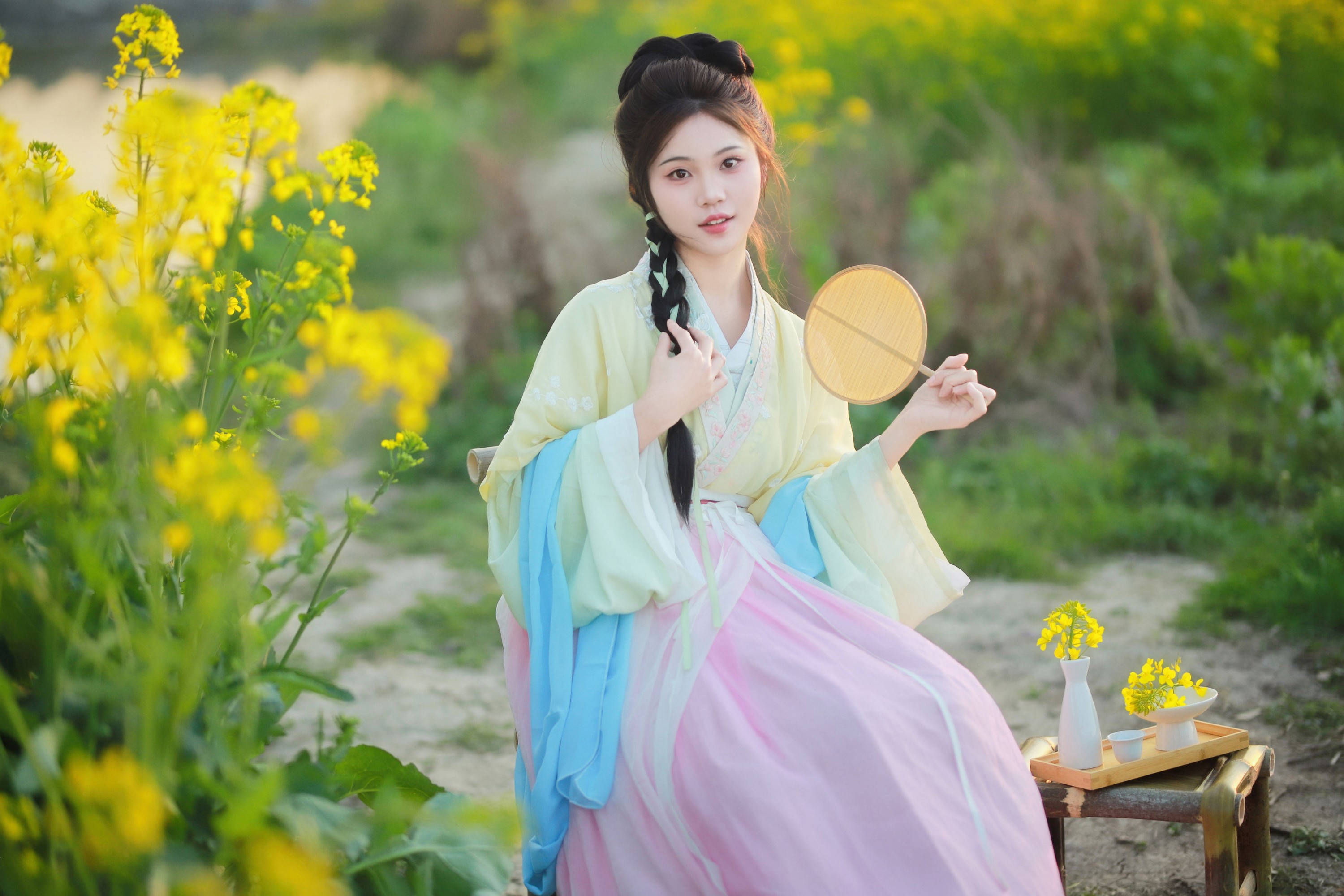 图片[5]-今天要去化妆玲 – 《油菜花与少女》[13P]-COS写真在线网