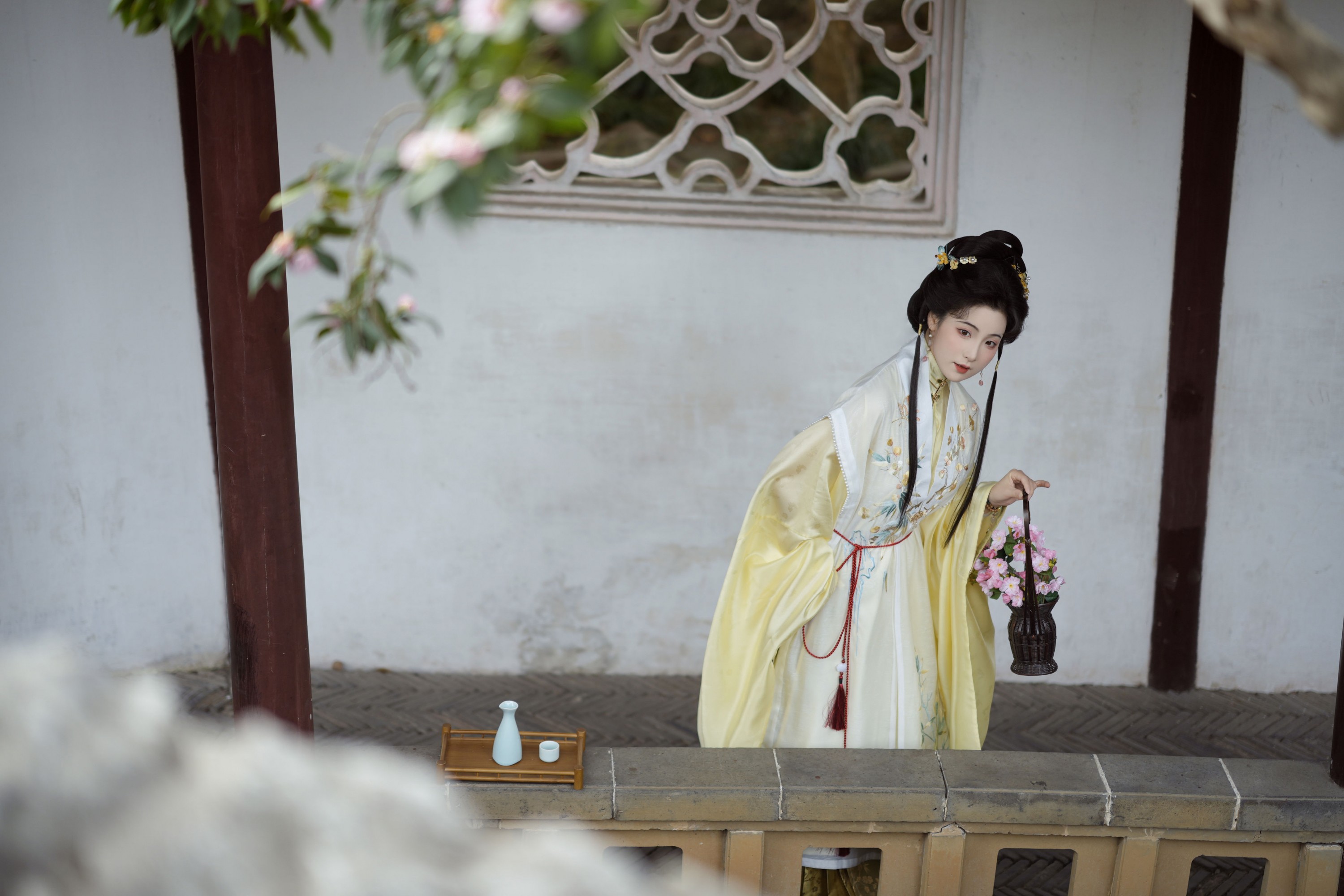 图片[3]-我是金儿呀 – 《沧浪亭 · 美人茶》[20P]-COS写真在线网