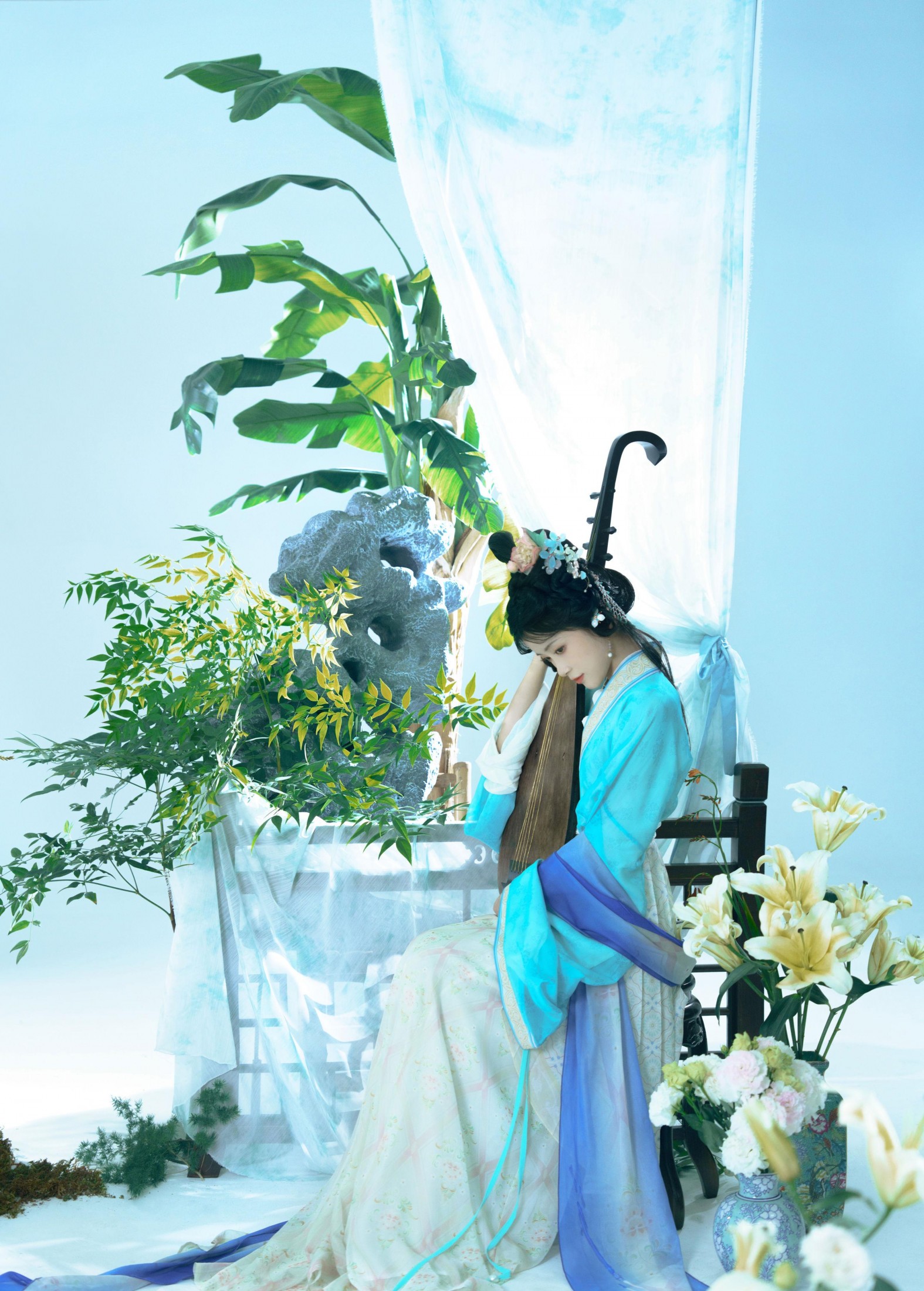 图片[2]-桃迟 – 《凉风至，荷以消夏》[13P]-COS写真在线网