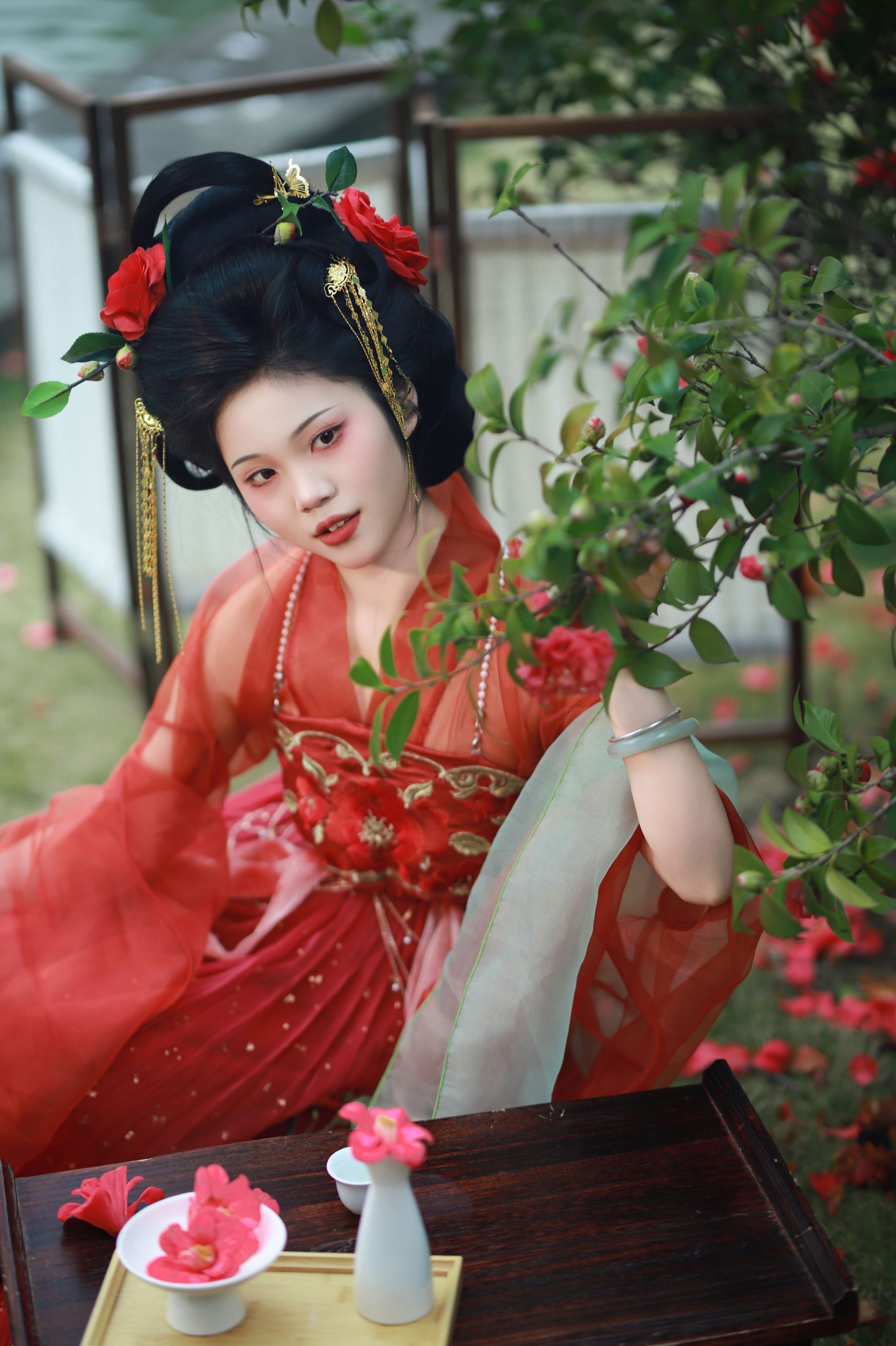 图片[3]-今天要去化妆玲 – 《茶花与花魁》[13P]-COS写真在线网