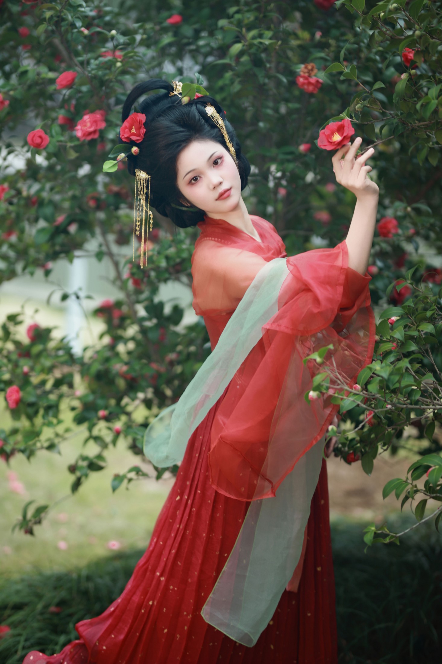 今天要去化妆玲 – 《茶花与花魁》[13P]-COS写真在线网