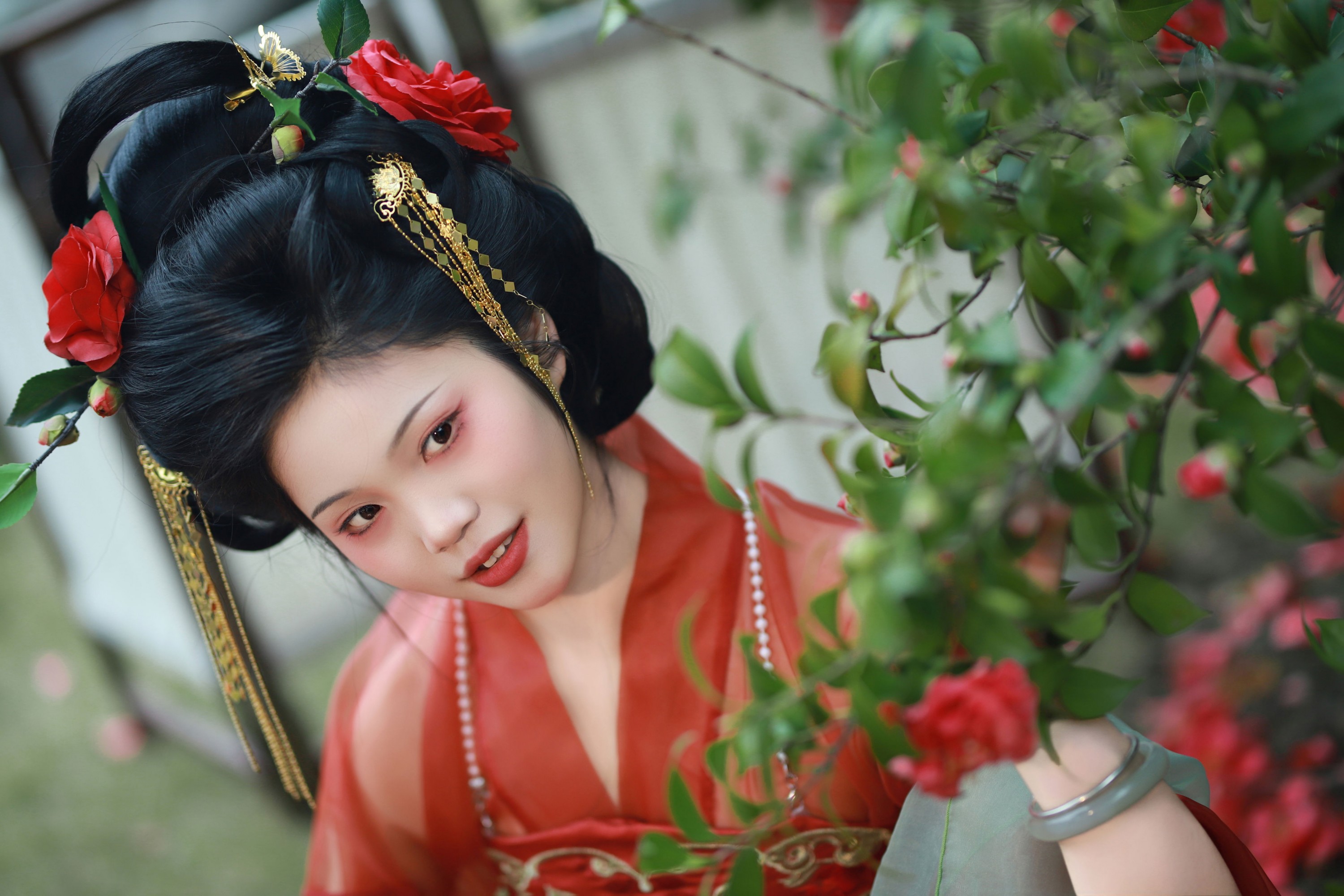图片[5]-今天要去化妆玲 – 《茶花与花魁》[13P]-COS写真在线网