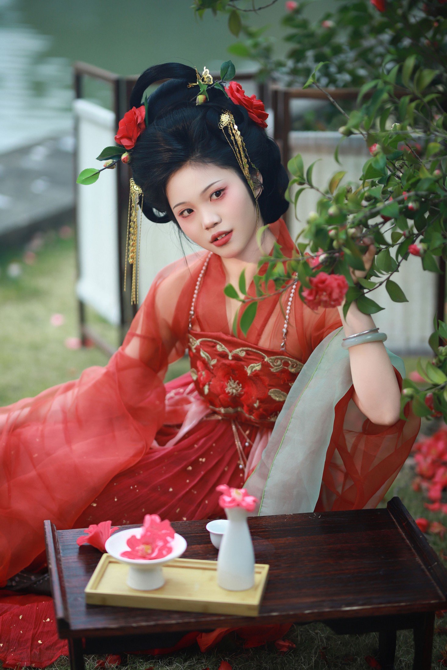 图片[4]-今天要去化妆玲 – 《茶花与花魁》[13P]-COS写真在线网