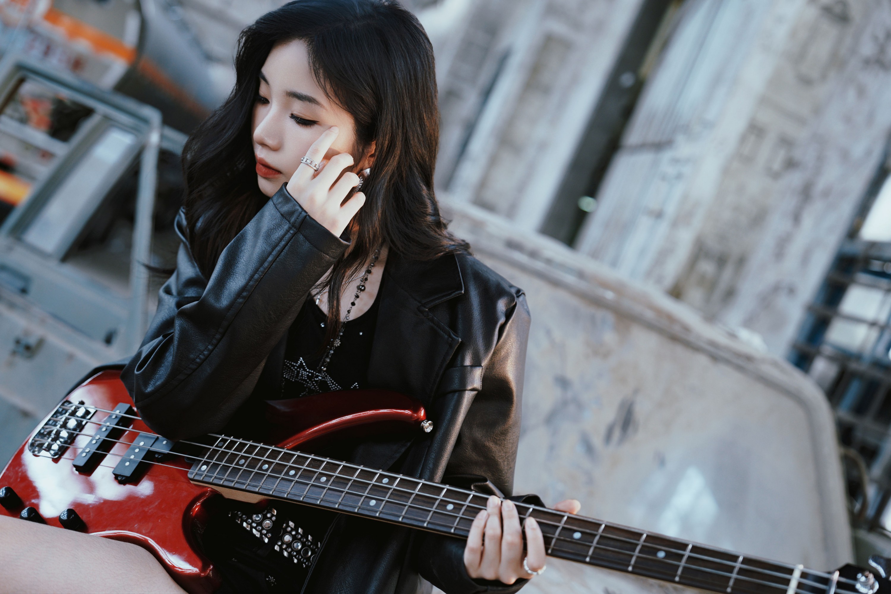 图片[4]-透明鱼yu – 《摇滚写真》[15P]-COS写真在线网