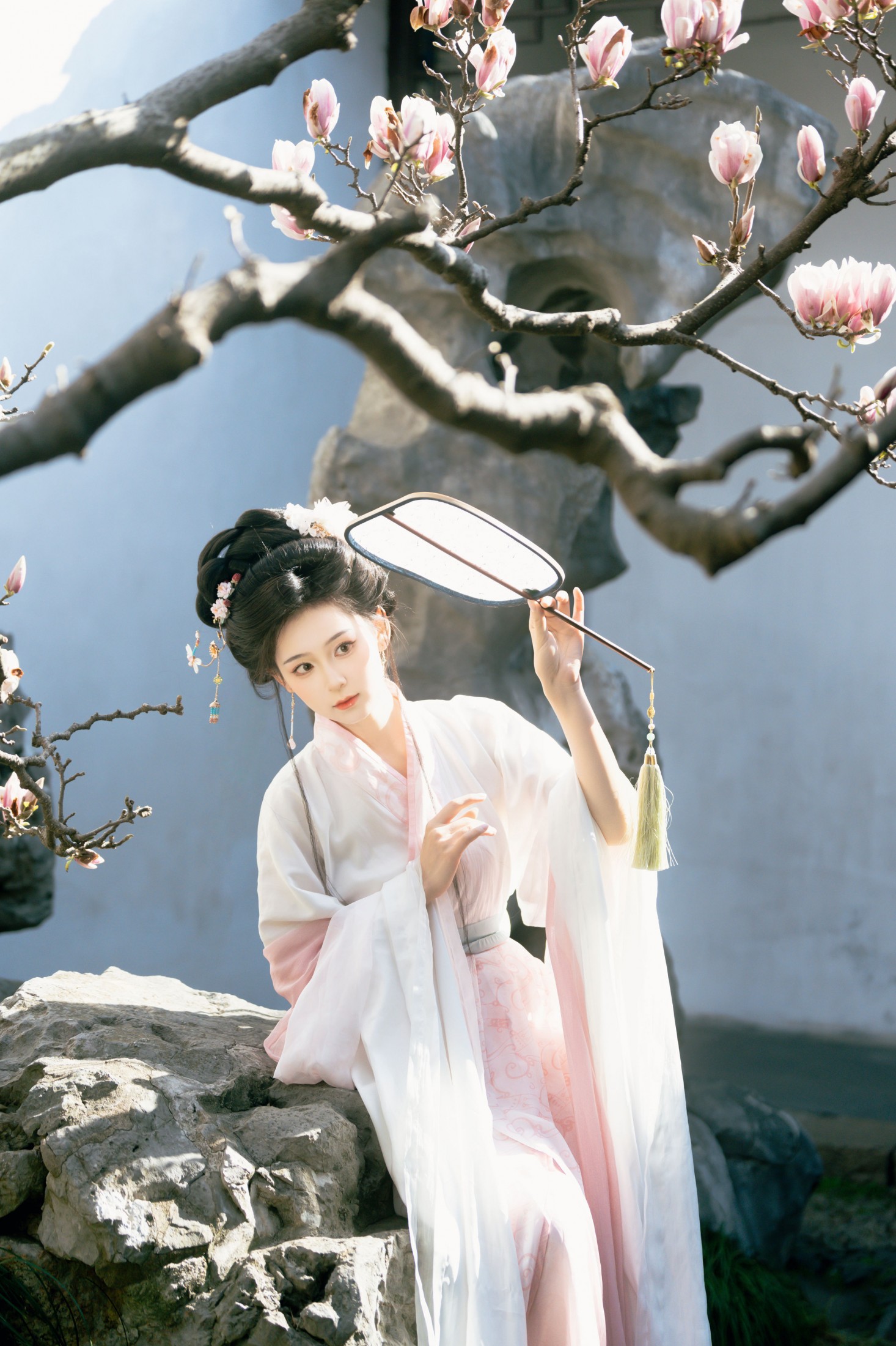 图片[4]-甜心芽芽 – 《二乔玉兰 | “梦里不知身是客”》[15P]-COS写真在线网