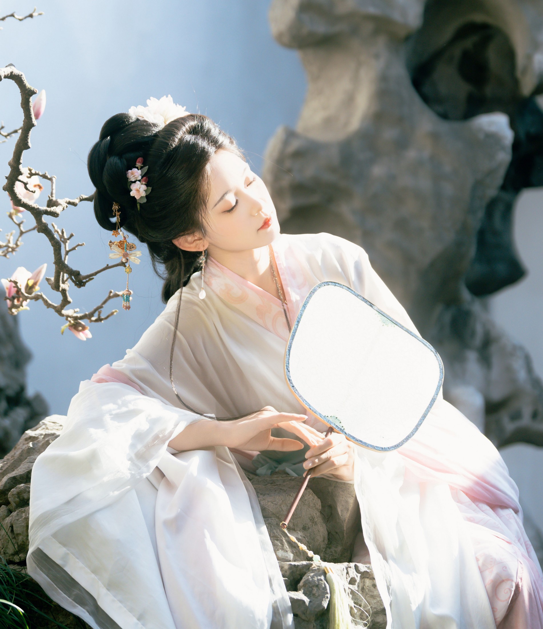 图片[5]-甜心芽芽 – 《二乔玉兰 | “梦里不知身是客”》[15P]-COS写真在线网