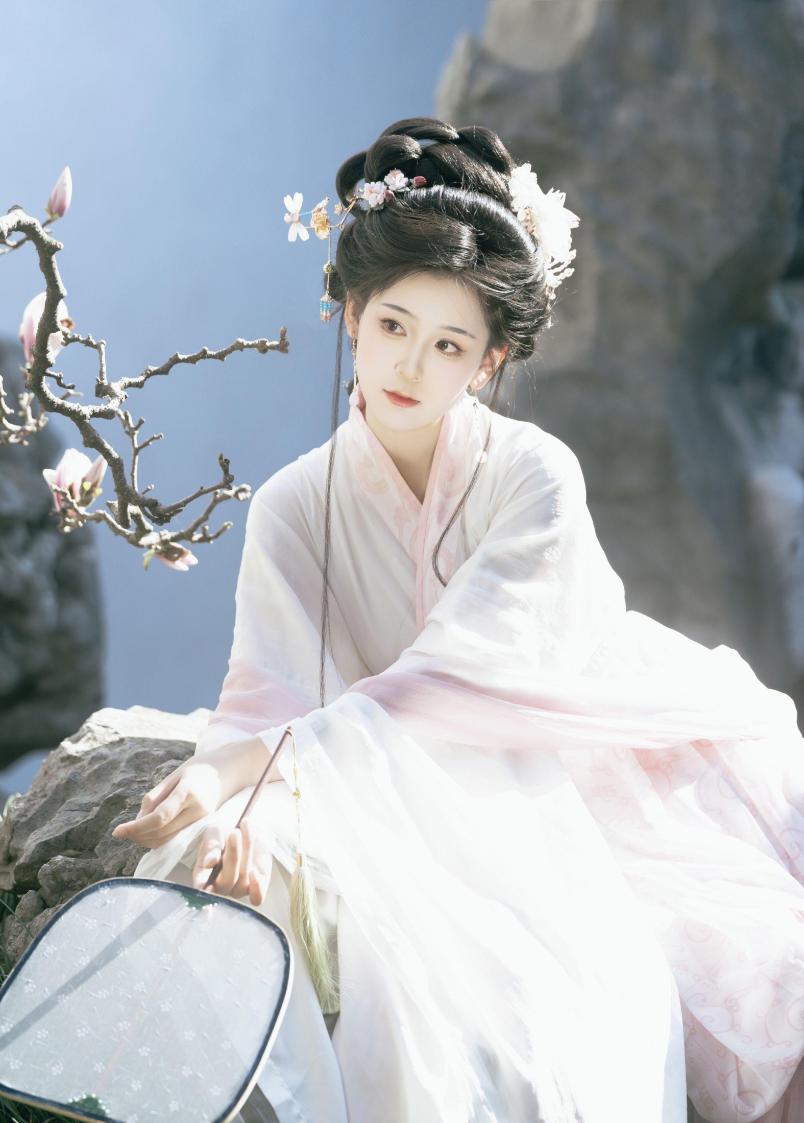 图片[2]-甜心芽芽 – 《二乔玉兰 | “梦里不知身是客”》[15P]-COS写真在线网