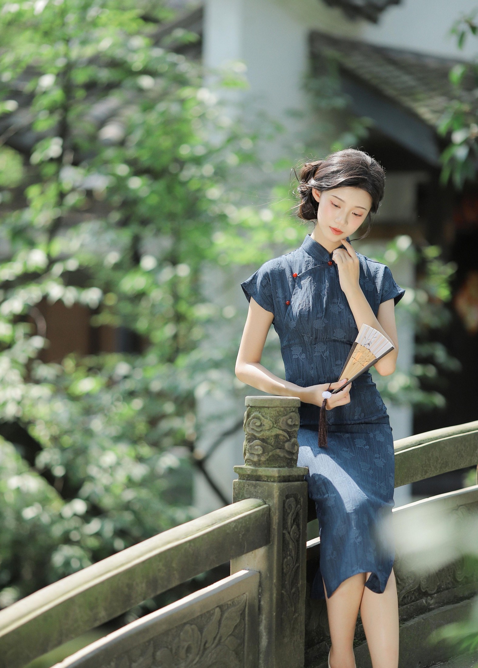 图片[2]-一口烧麦 – 《她身上有淡淡的书香气》[23P]-COS写真在线网