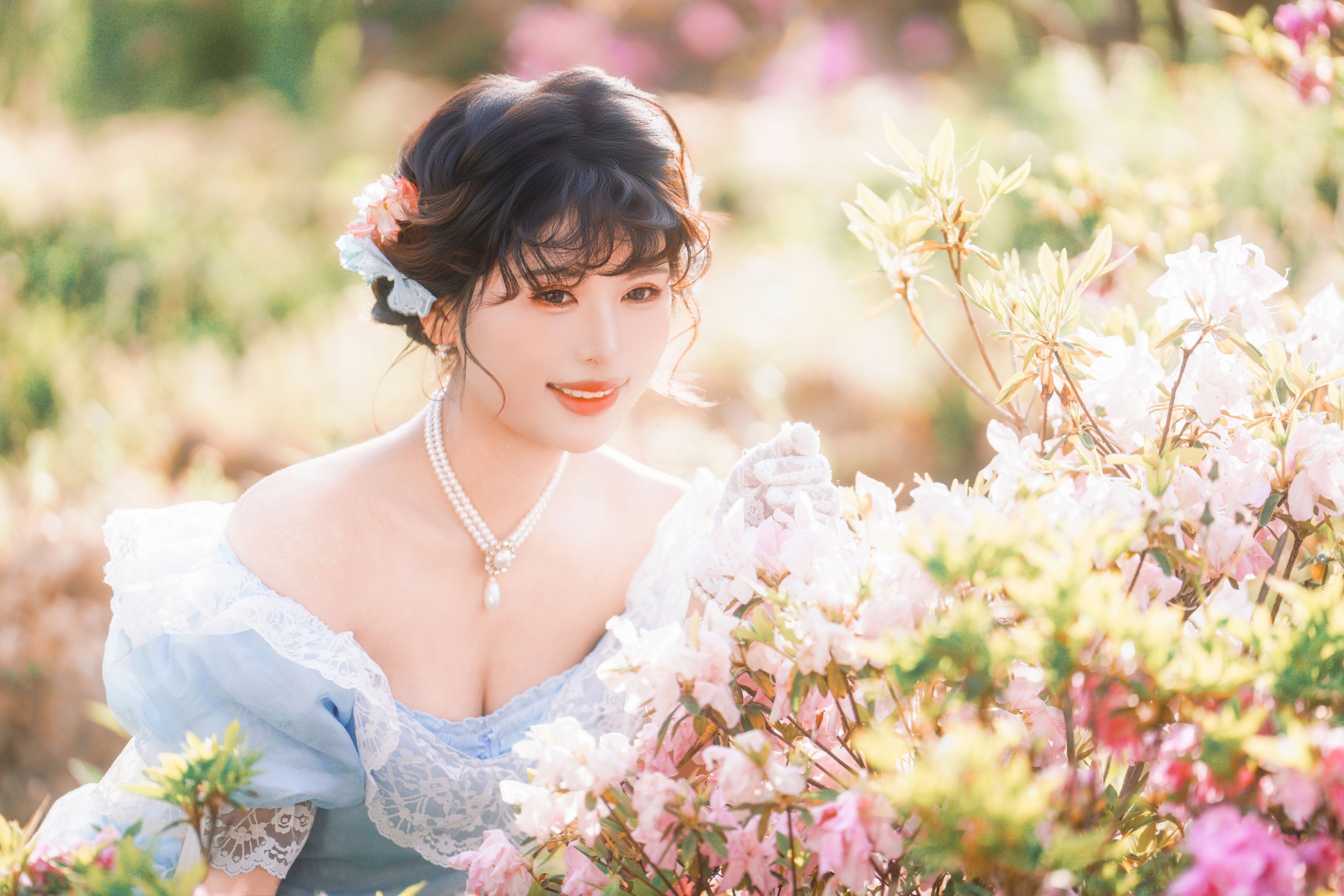 图片[4]-桂花鸭 – 《法式人像-杜鹃花写真》[21P]-COS写真在线网