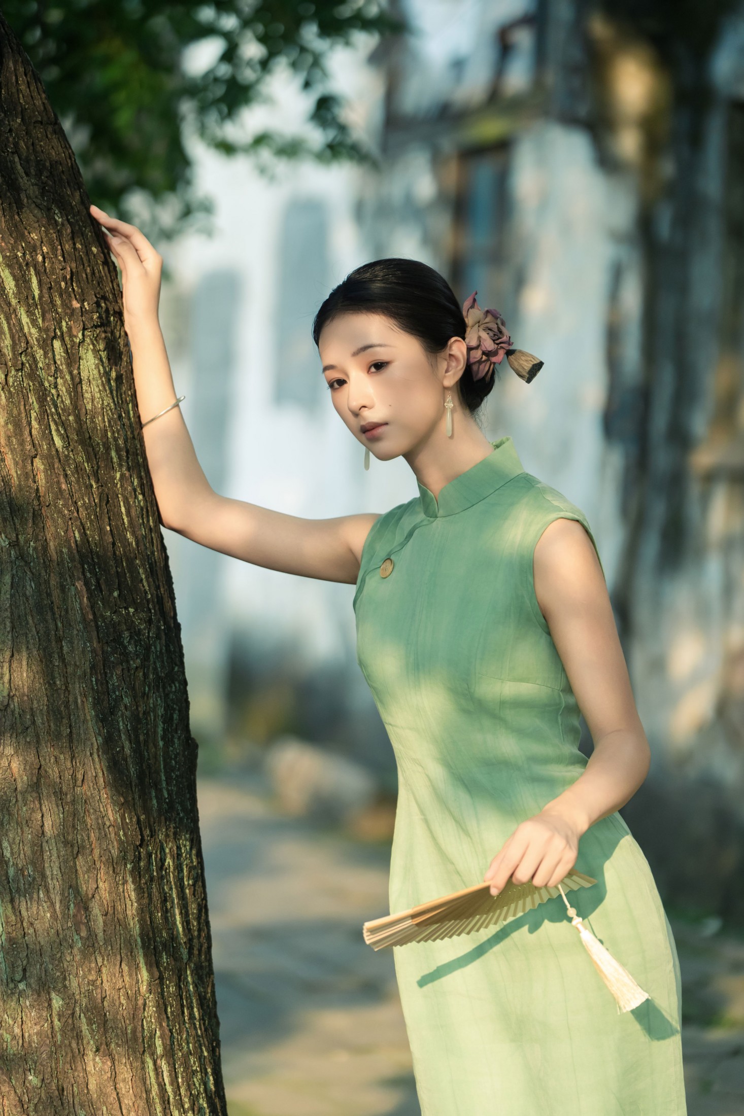 图片[4]-沈嘉禾 – 《旗袍 | 江南女人》[13P]-COS写真在线网