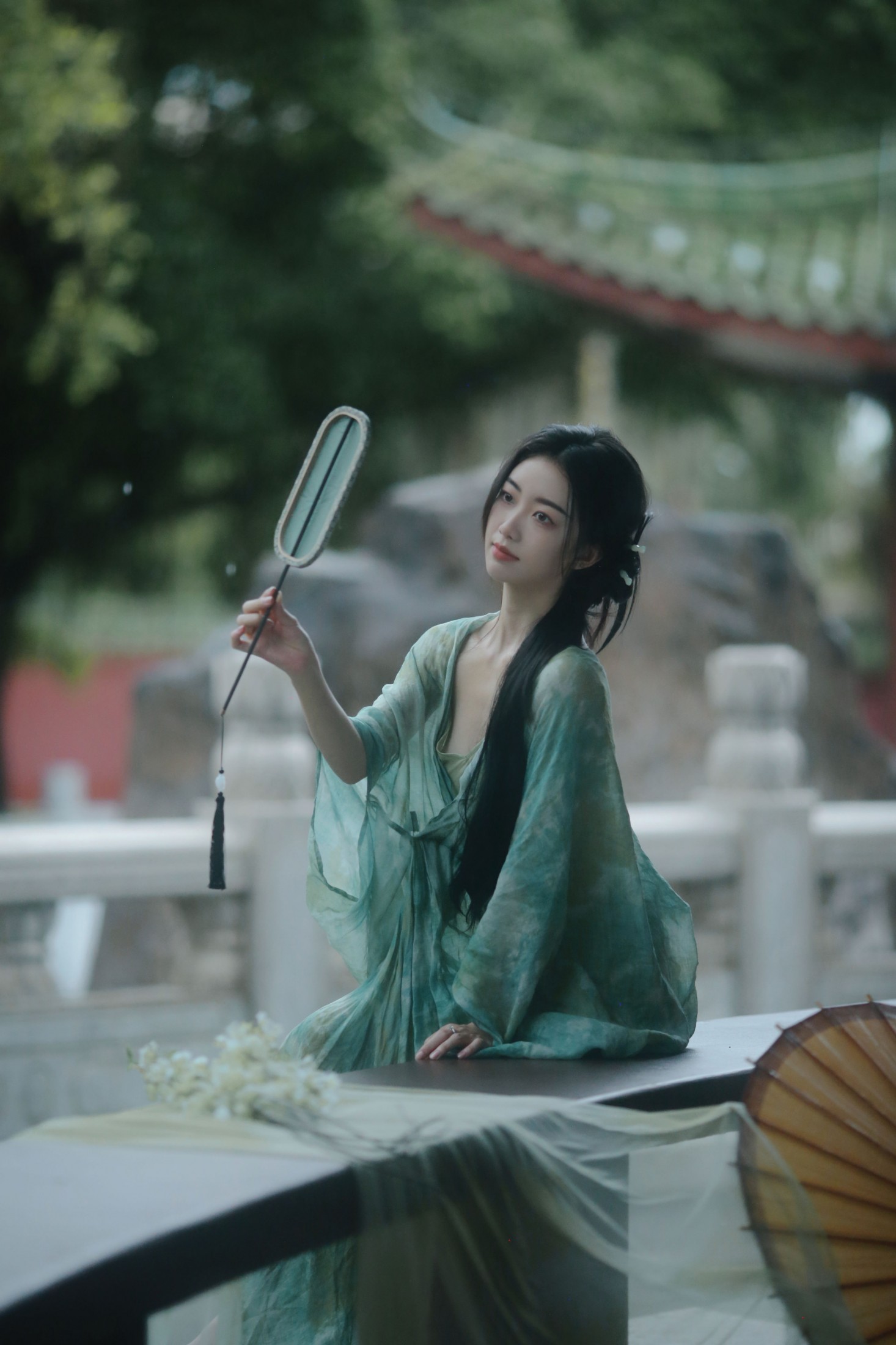 图片[5]-– 《杨柳提，远方烟雨》[15P]-COS写真在线网