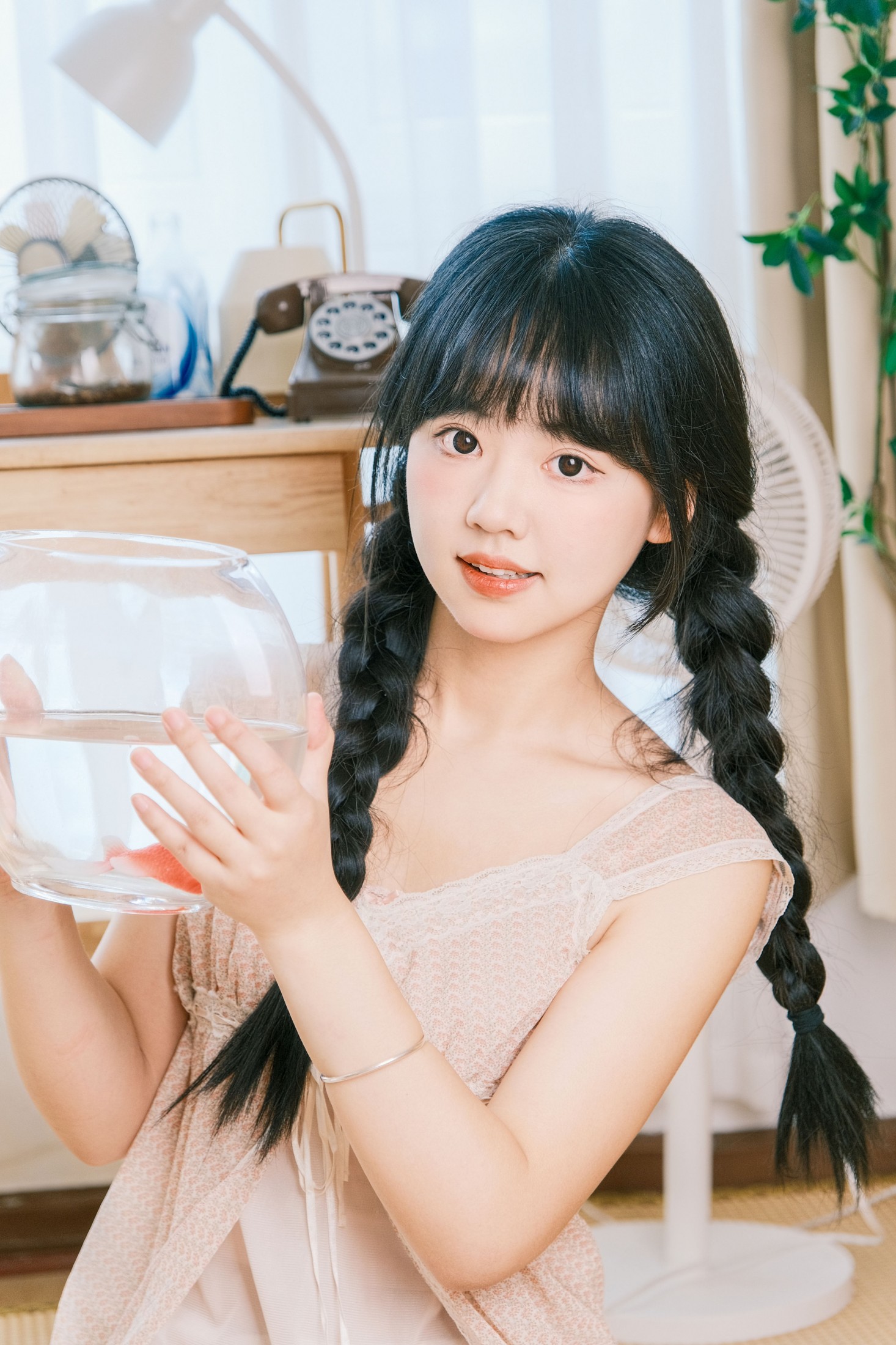 图片[5]-小梨花儿 – 《日系少女居家拍照》[27P]-COS写真在线网