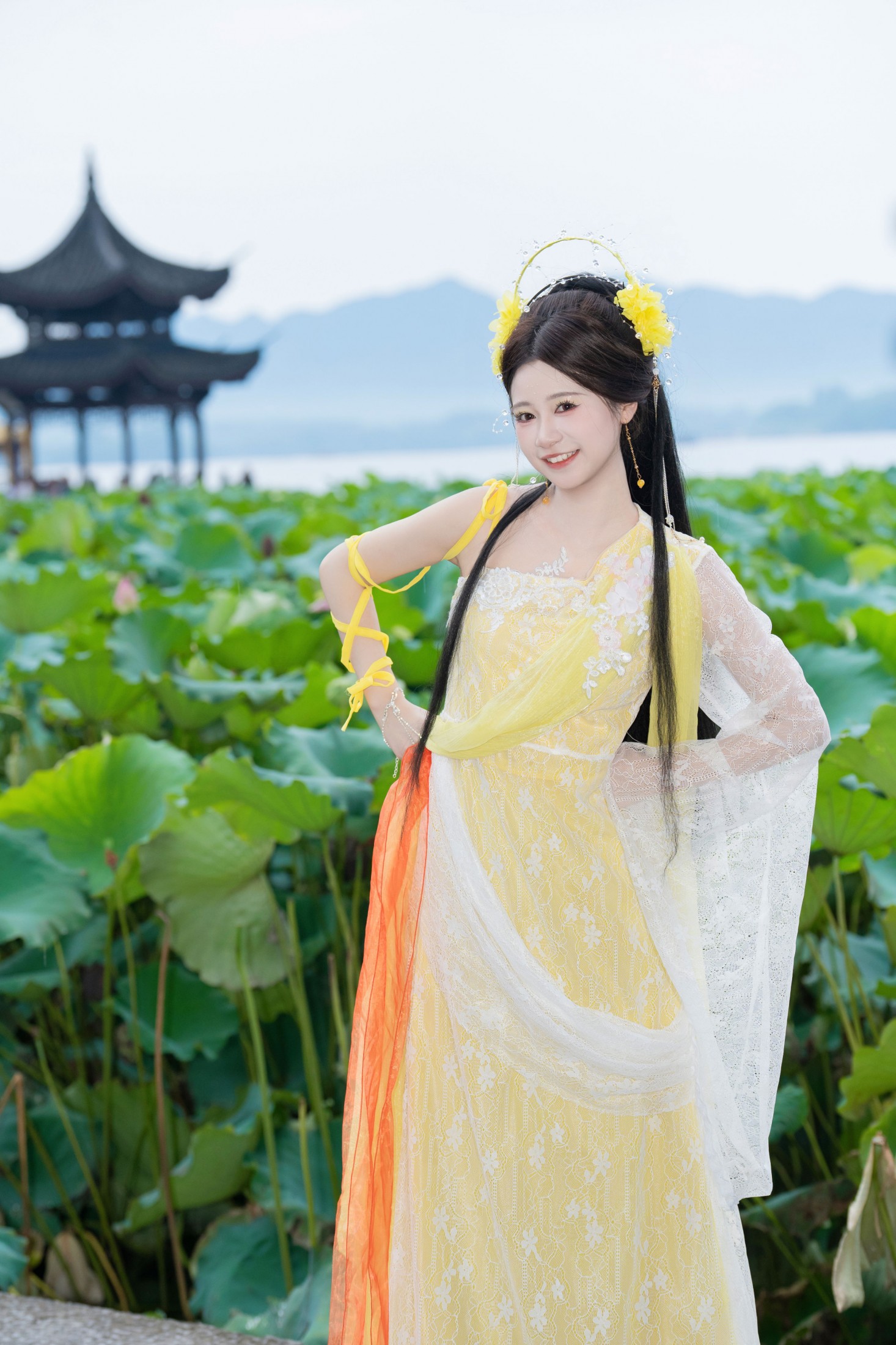 舒舒酱 – 《仙女黄儿》[41P]-COS写真在线网