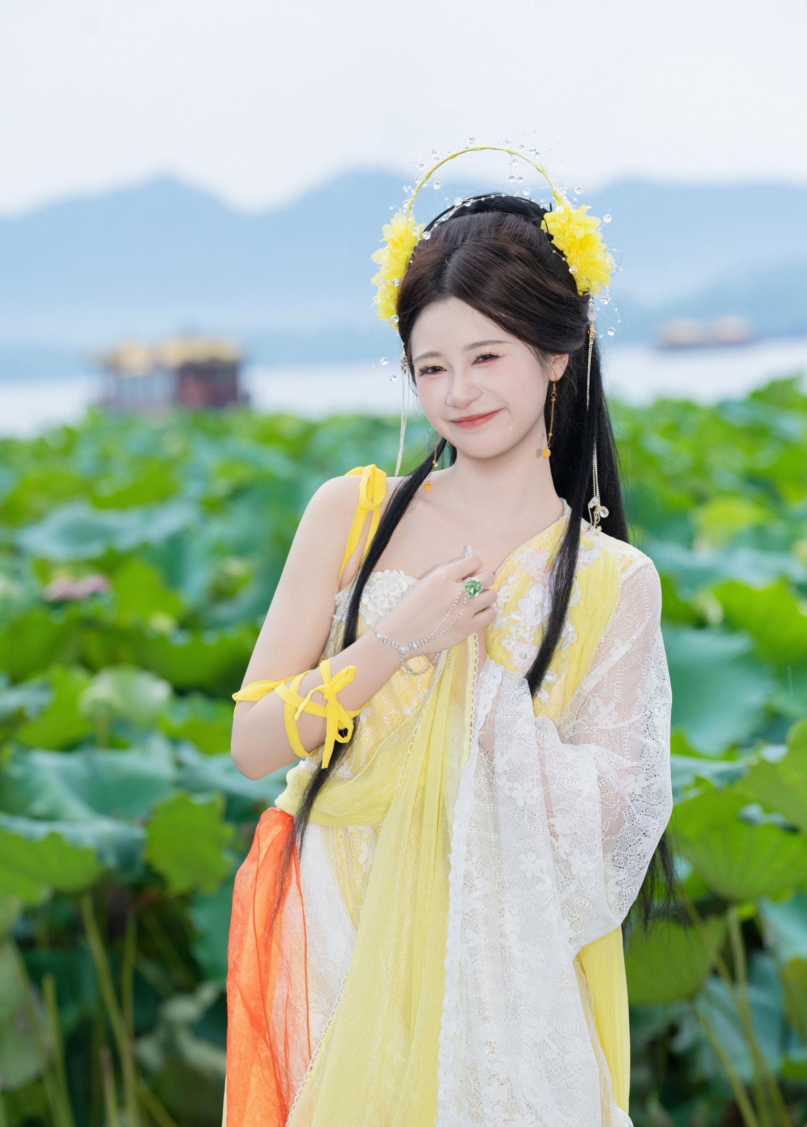 图片[2]-舒舒酱 – 《仙女黄儿》[41P]-COS写真在线网