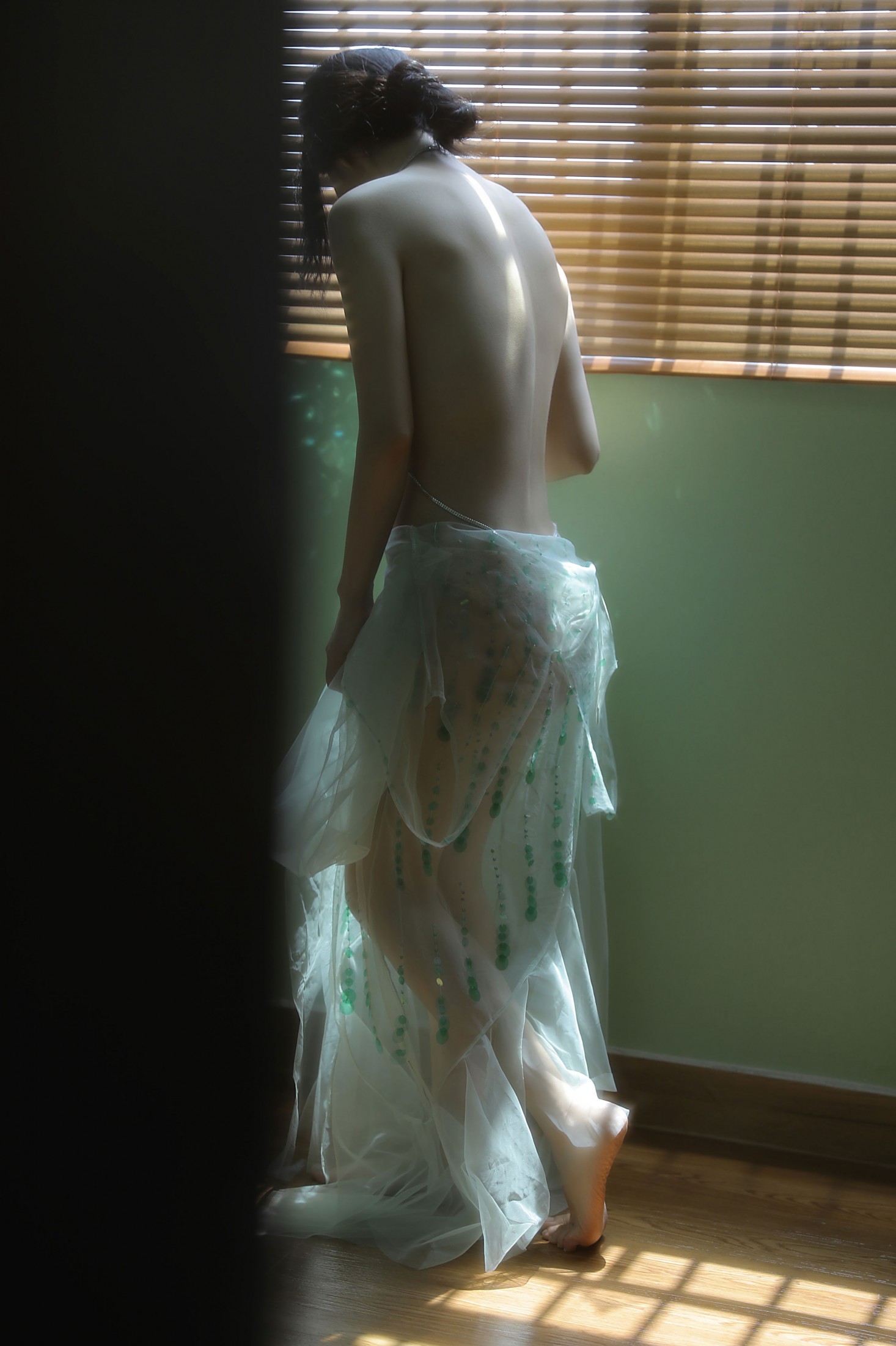 图片[5]-Wendy园子模特 – 《绿色》[15P]-COS写真在线网